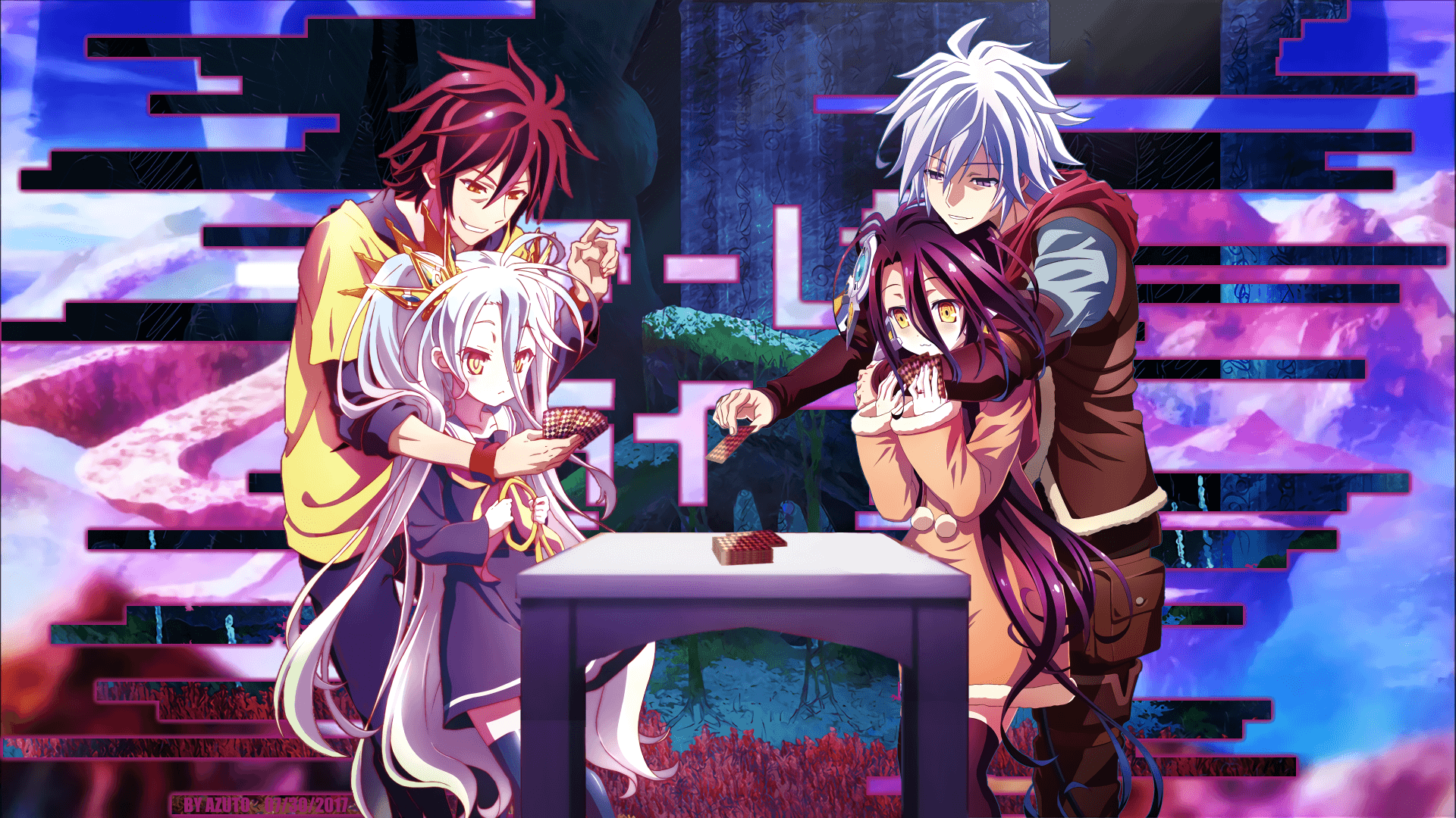 Wallpaper : No Game No Life, anime girls, chess, digital art, Shiro No Game  No Life, dress 1920x1080 - Didou - 1794603 - HD Wallpapers - WallHere