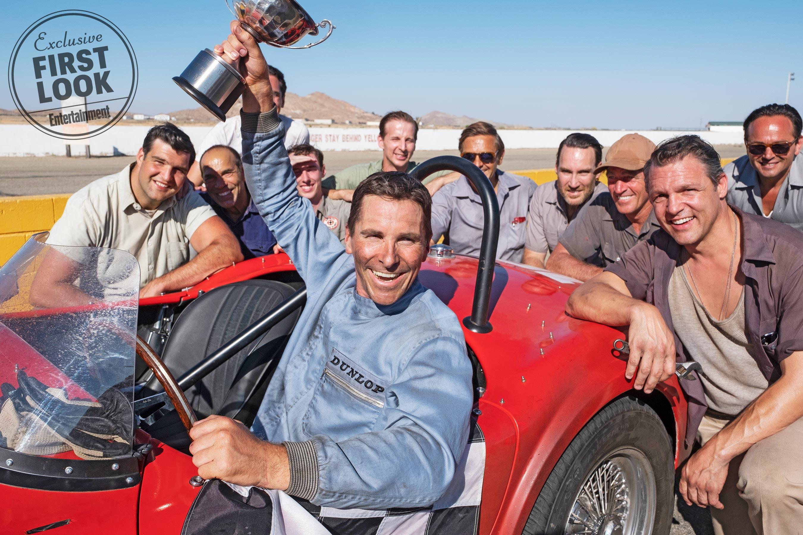Ford v. Ferrari Image: Christian Bale and Matt Damon Team