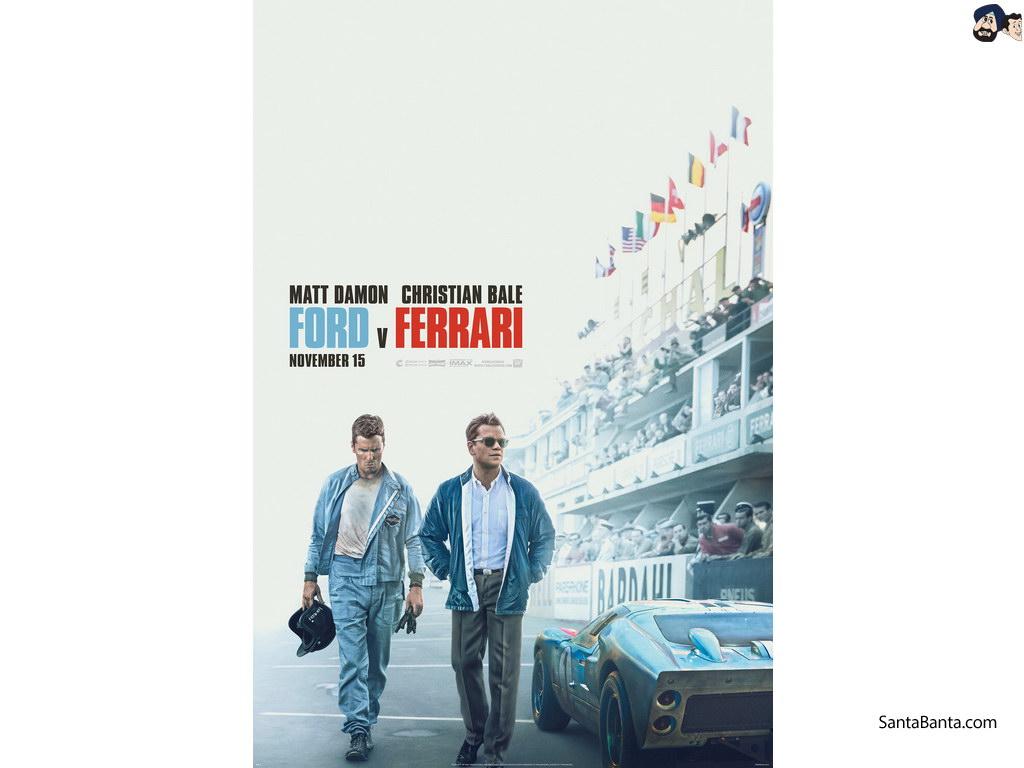 Ford v Ferrari Movie Wallpaper