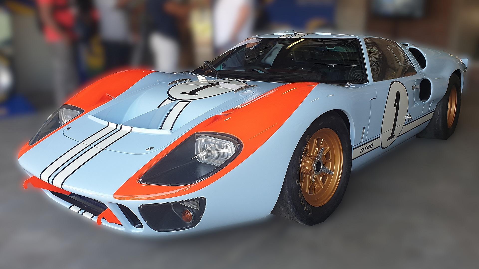 GT40 signed by Ford v Ferrari stars to be auctioned