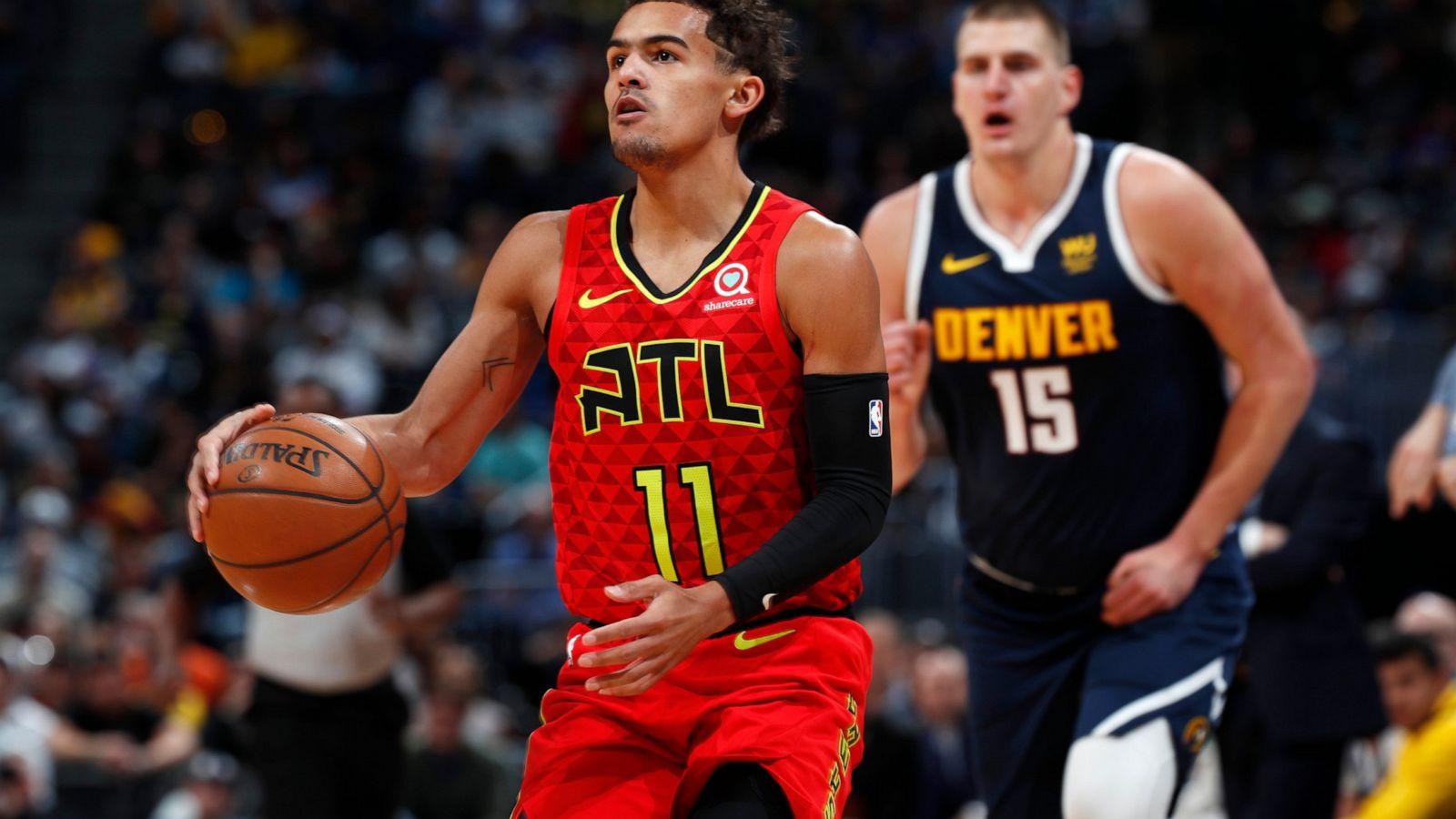 Young Scores Season High 42 As Hawks Beat Nuggets 125 121