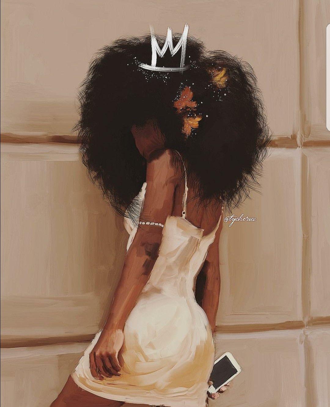 ✨foreveryoung57. Black girl art, Black love art