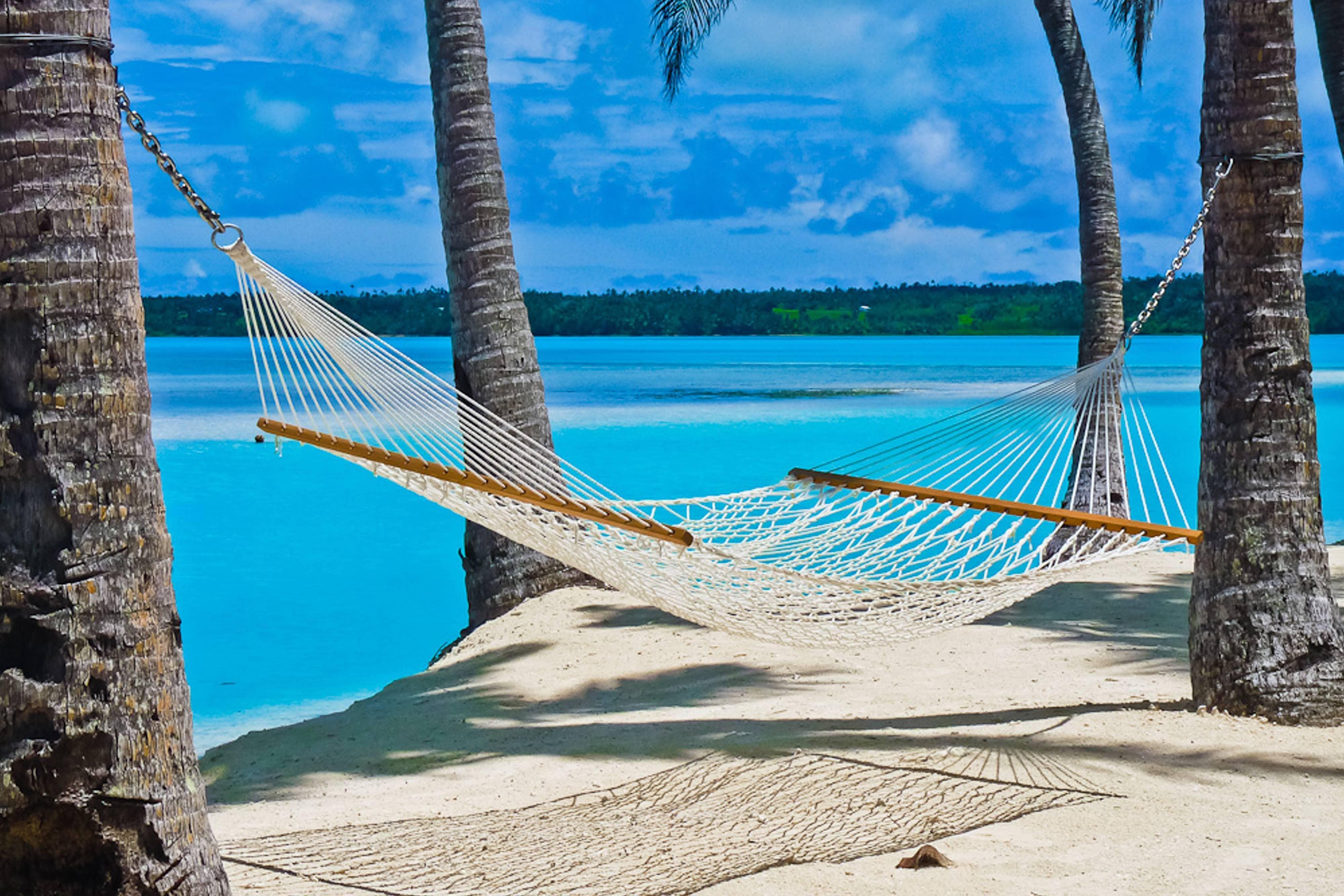 Beautiful Beach Hammock Background HD Image 3 HD