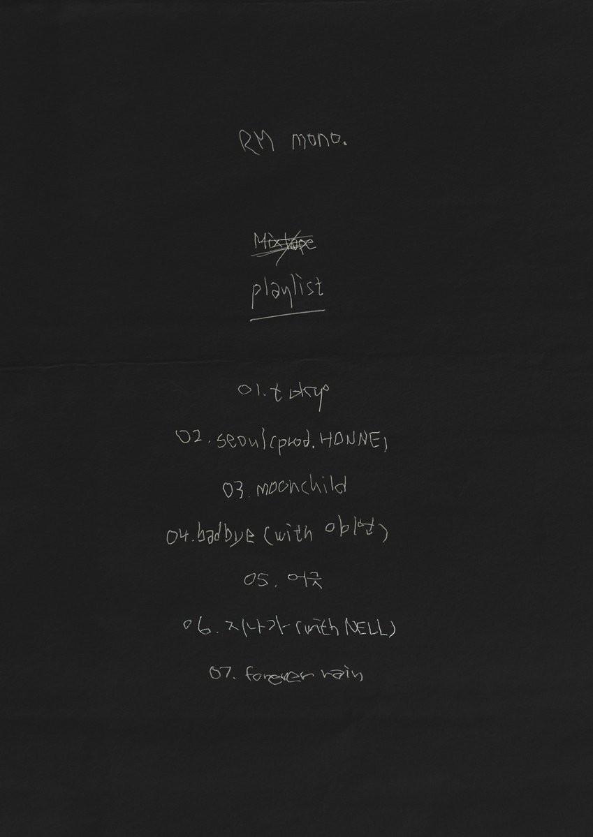 Moonchild, Don't Cry: Duality and Loneliness in RM's Mono