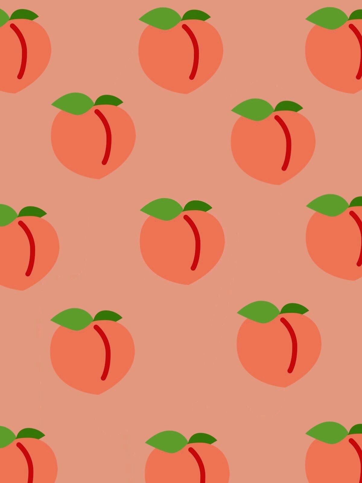 Cute Fruit Wallpaper Tumblr Peaches