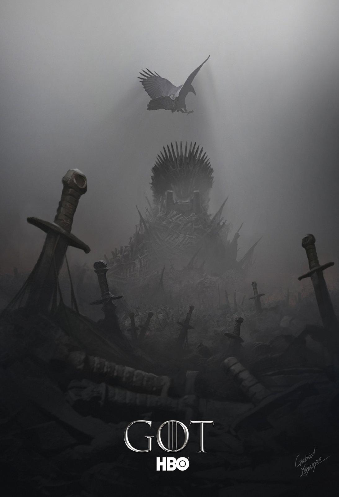 Game of Thrones Season 4 Cover Concept Design