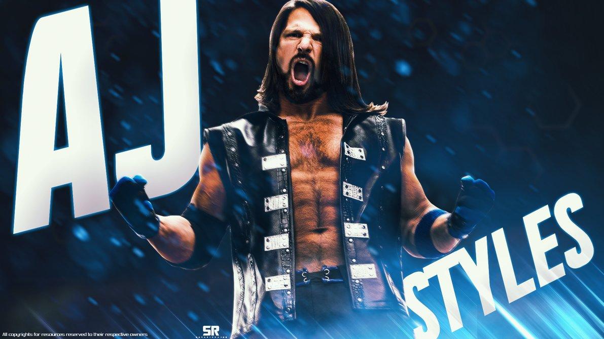 WWE AJ Styles Wallpaper Download High Quality HD Image