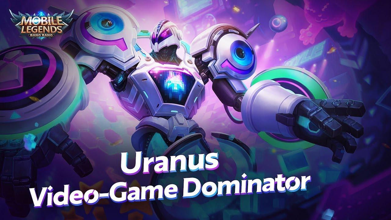 Uranus New Skin. Video Game Dominator. Mobile Legends: Bang Bang