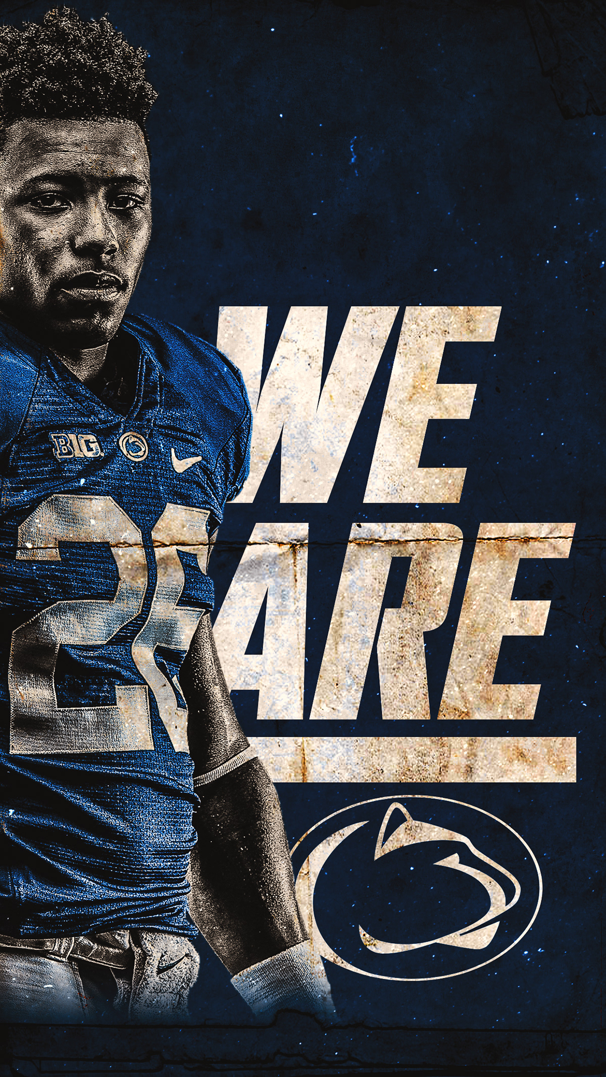 Penn State We Are iOS Wallpaper