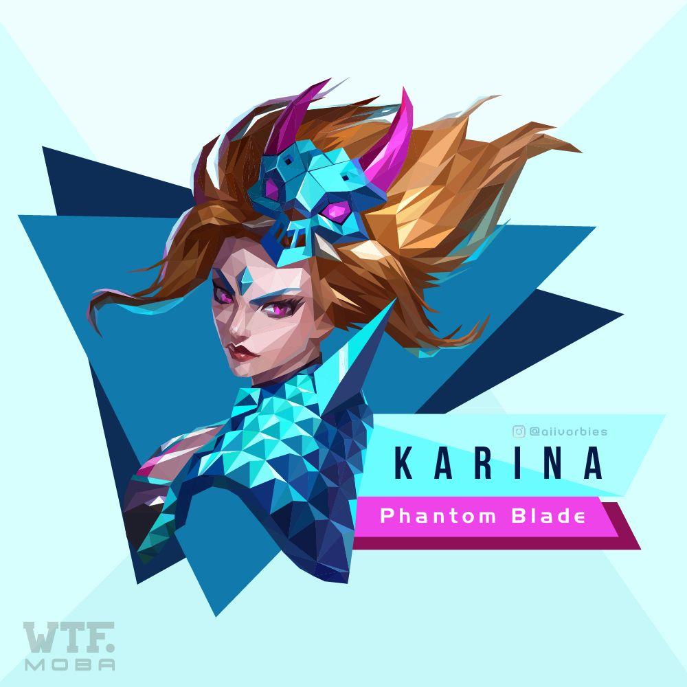 Karina Phantom Blade. Mobile legend wallpaper, Mobile