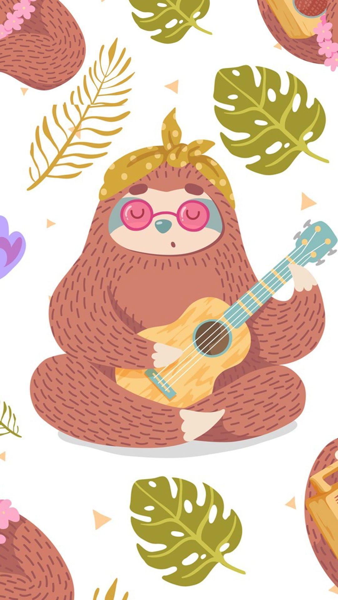 This Is A Cute Sloth For My Friend Beth