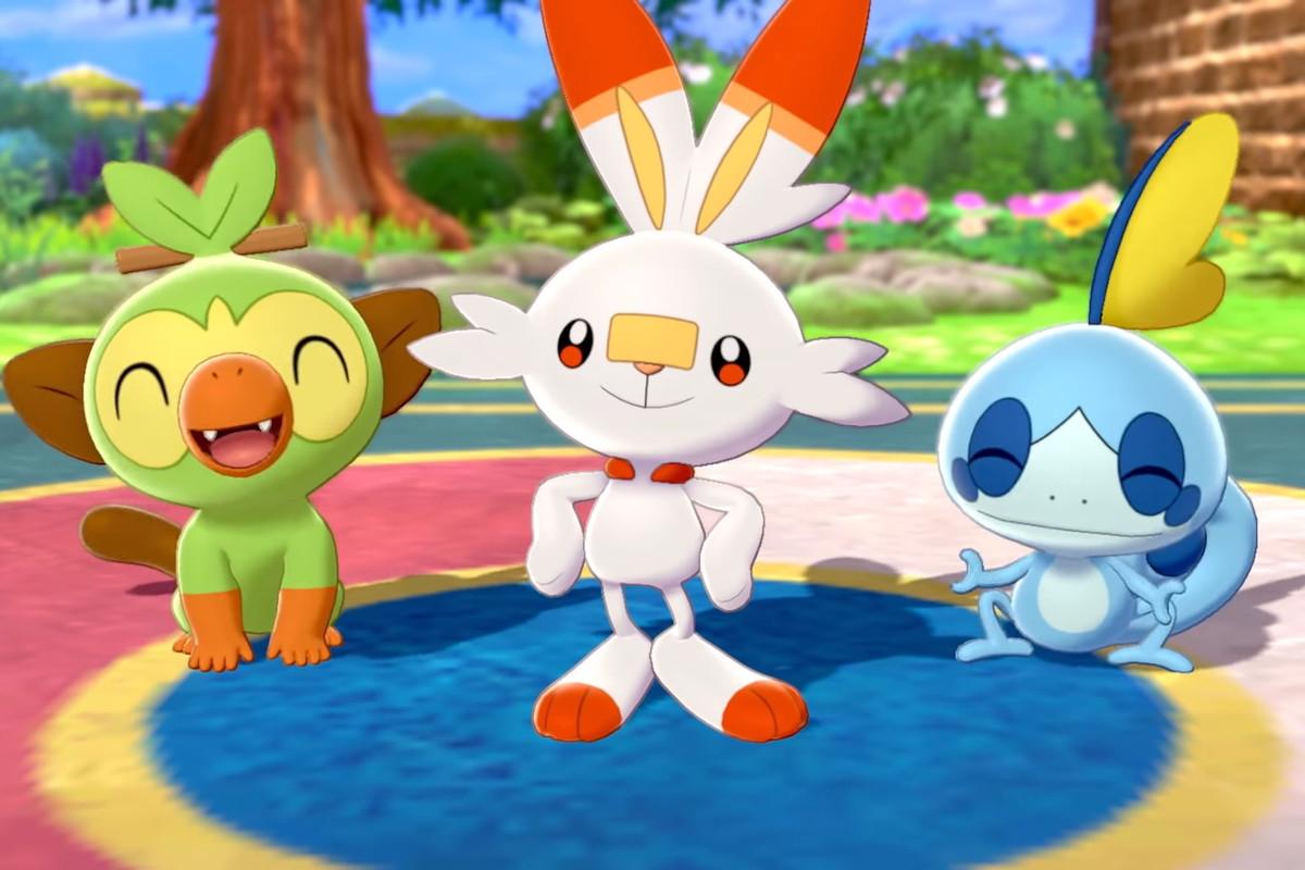 Download Explore the Wild and Evolve with the Pokemon Sword and Shield  Starters Wallpaper