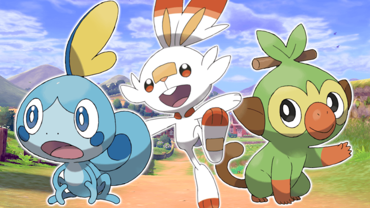 Pokemon Sword And Shield Starter Evolutions Wallpapers Wallpaper Cave