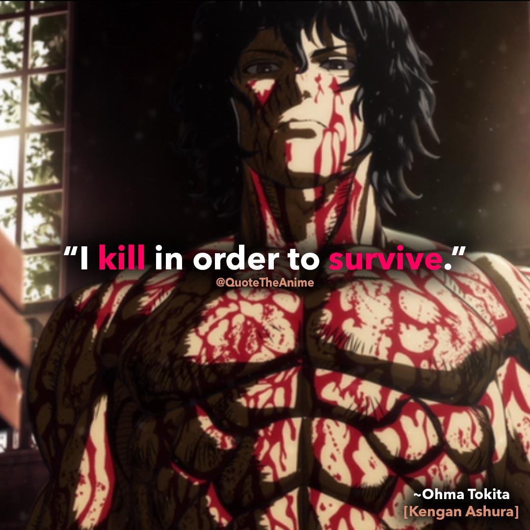 Powerful Kengan Ashura Quotes (HQ Image)