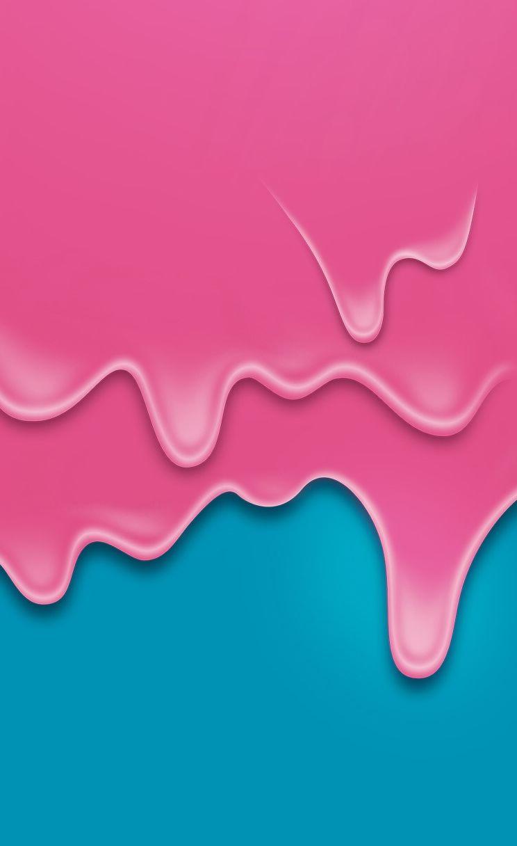Falling Paint Or Melting Ice Cream? Wallpaper