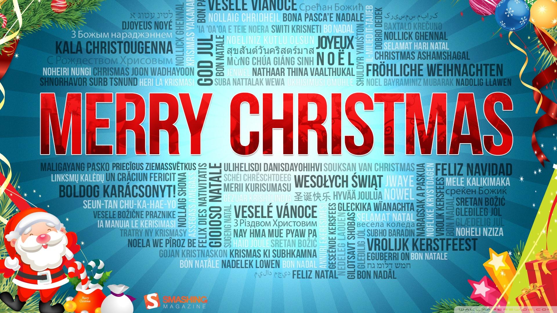Merry Christmas Everyone ❤ 4K HD Desktop Wallpaper for 4K