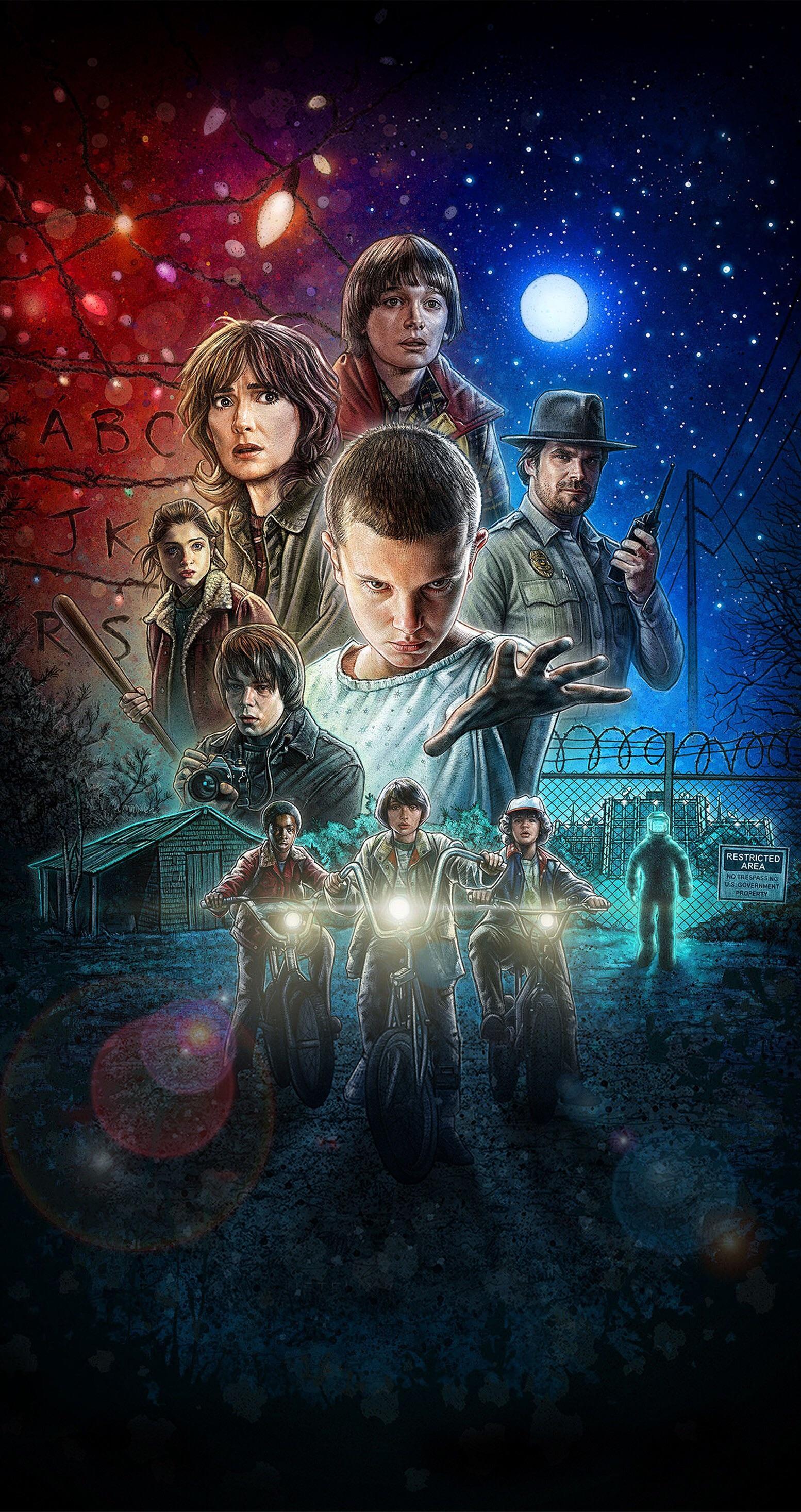 Amazing stranger things wallpaper for the iPhone X