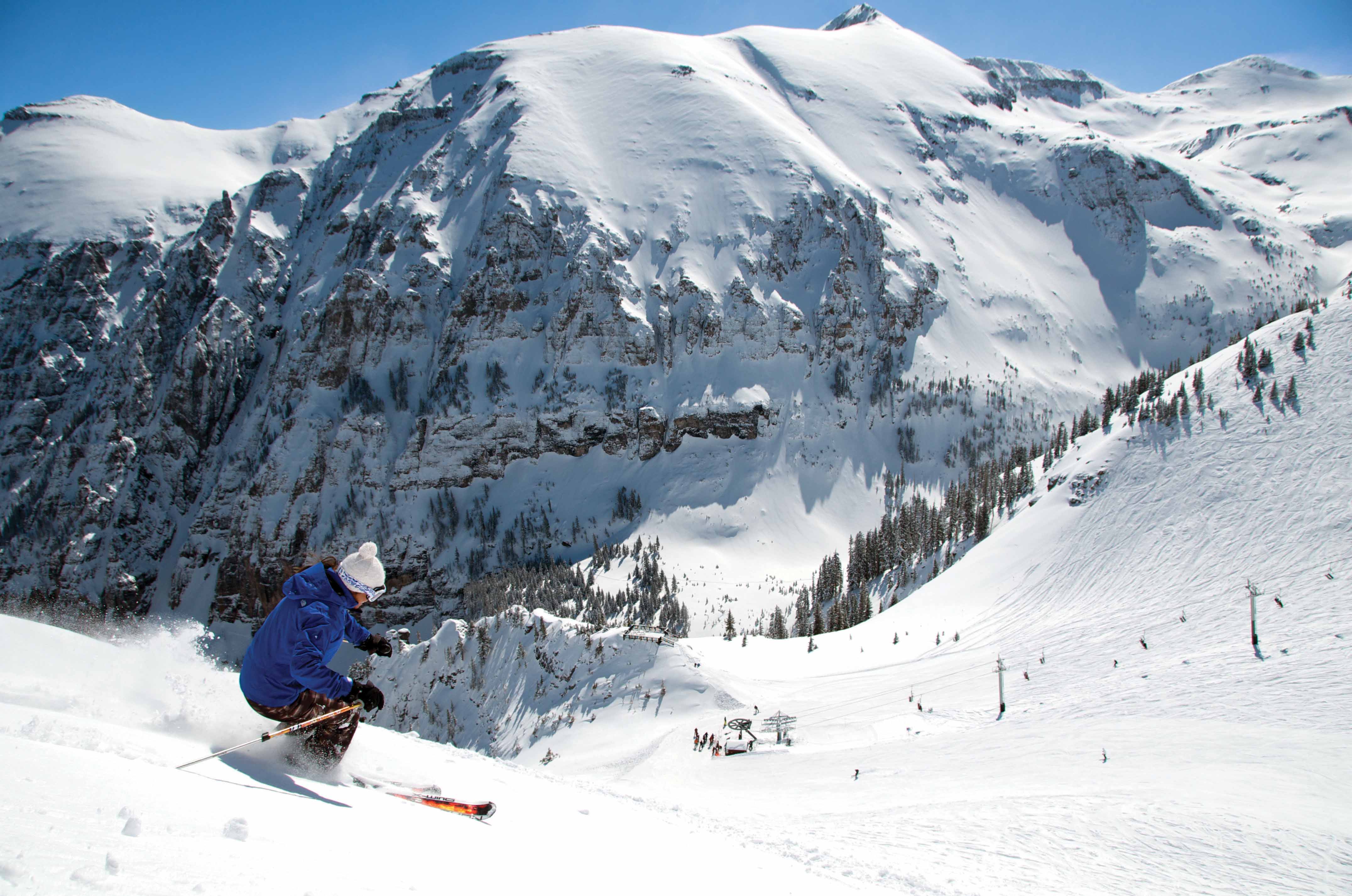 Ski Resort Holiday, Telluride Revelation Bowl