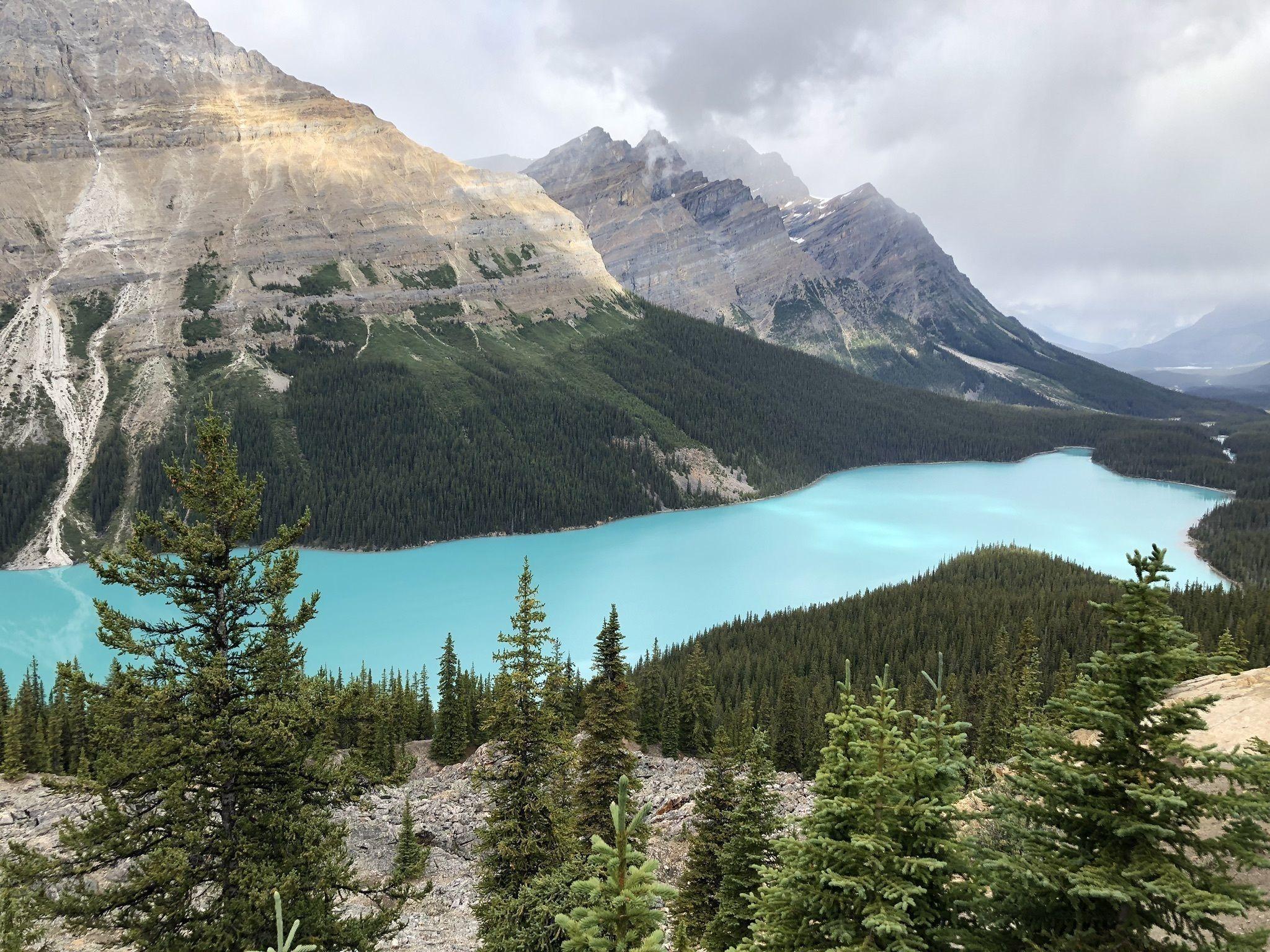 Peyto Lake Panorama Overlook [CLOSED] Columbia