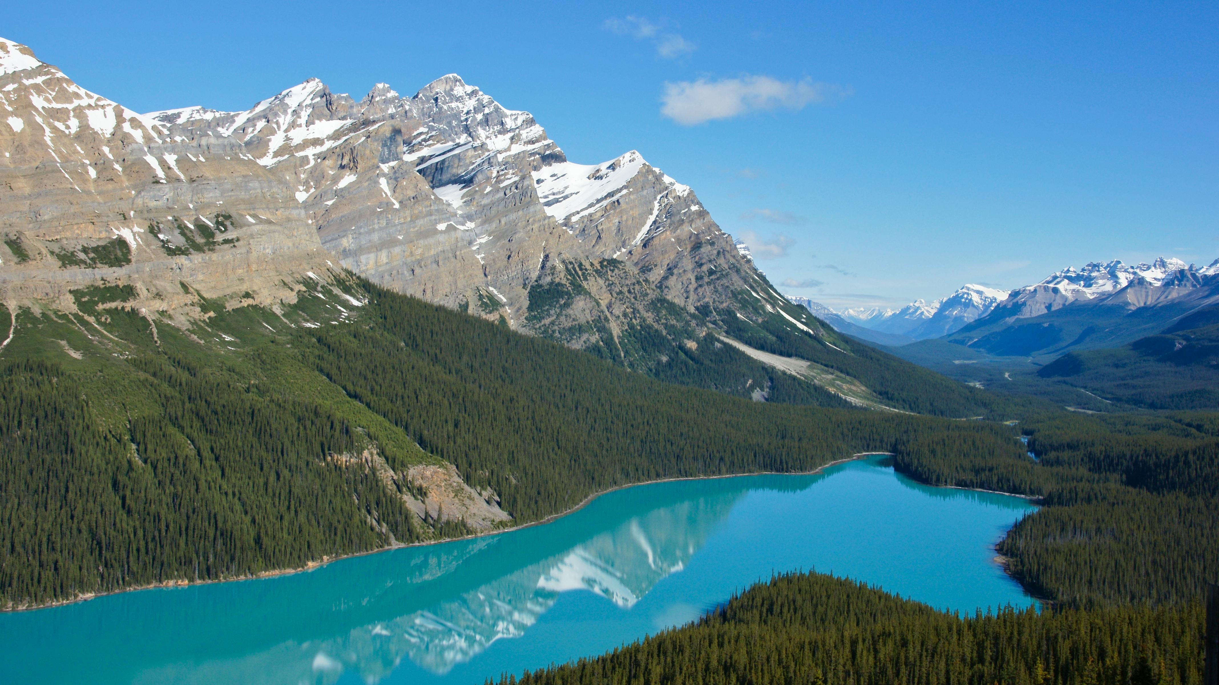 Peyto Lake Banff National Park Wallpapers - Wallpaper Cave