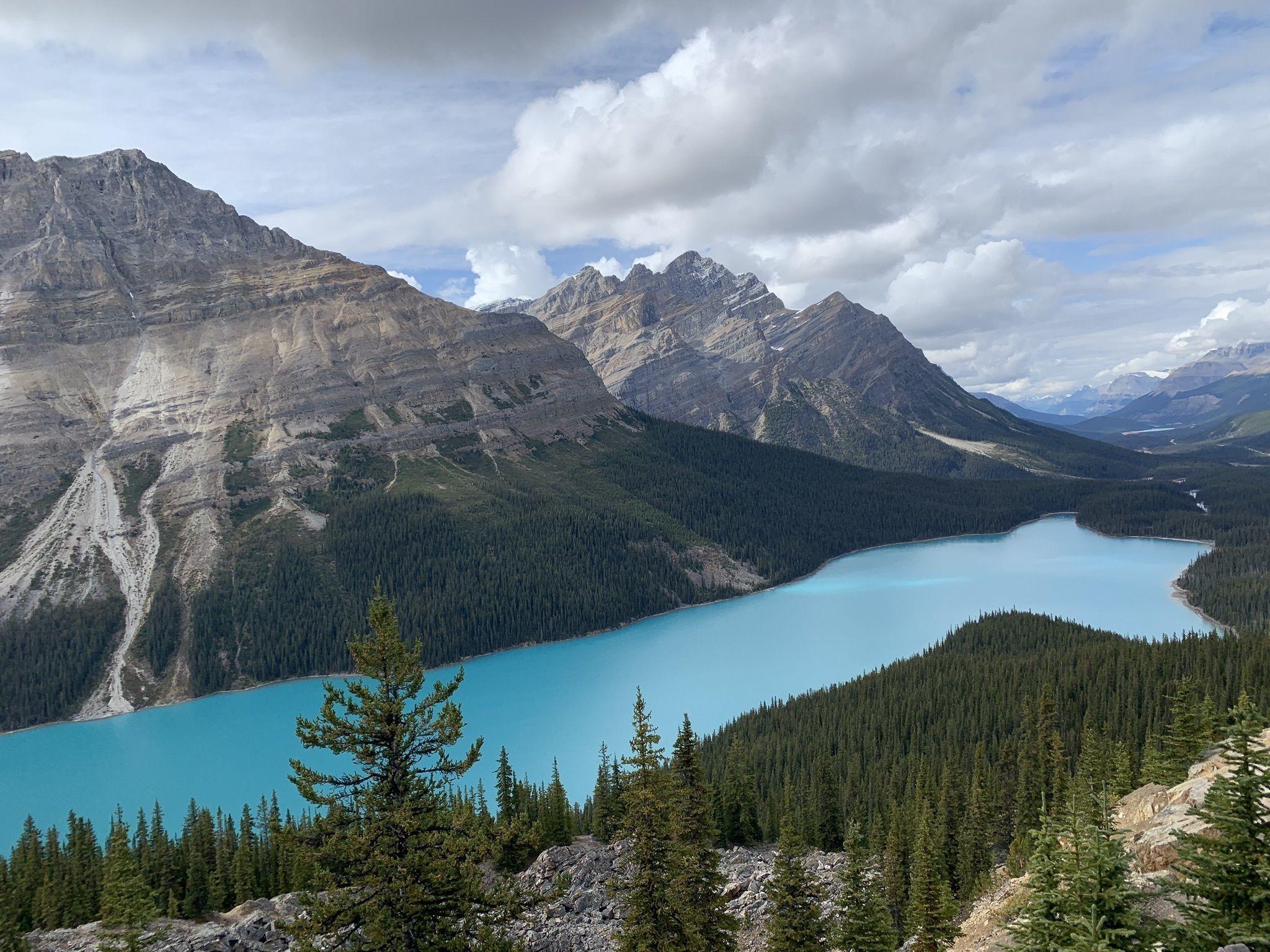 Peyto Lake Panorama Overlook [CLOSED] Columbia