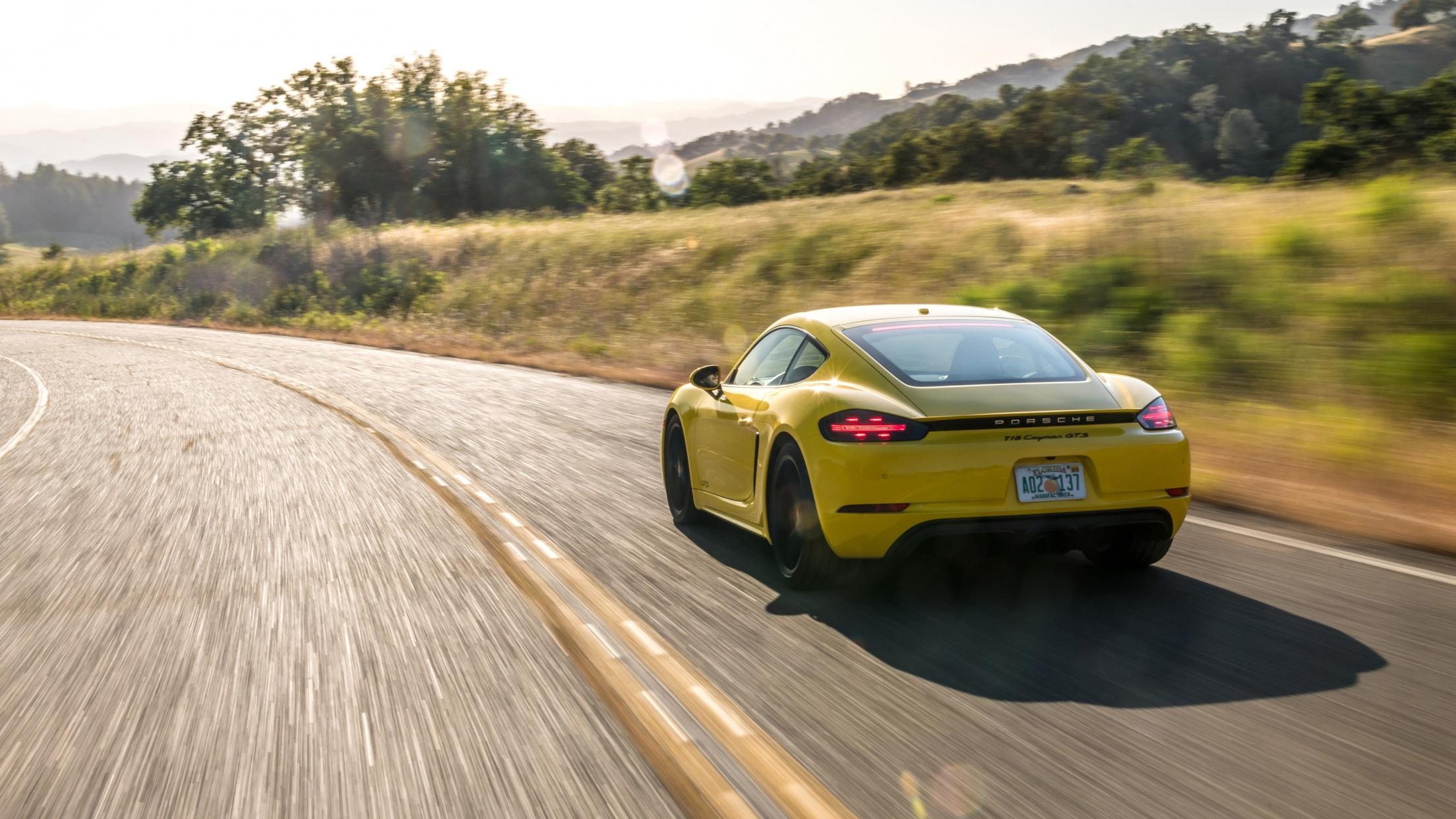 Wallpaper 4k Porsche 718 Cayman GTS 2019 2018 cars