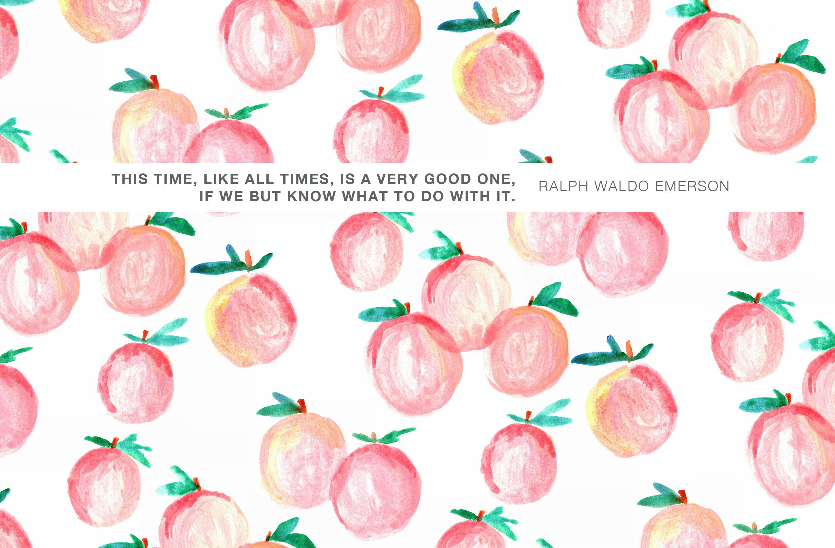 free july wallpaper and a new blog design
