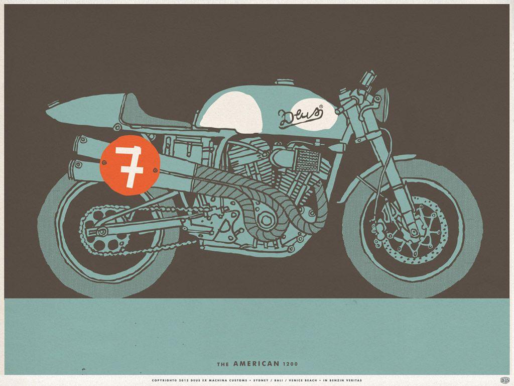 Deus Wallpaper. Bike art, Motorcycle art, Cycling art