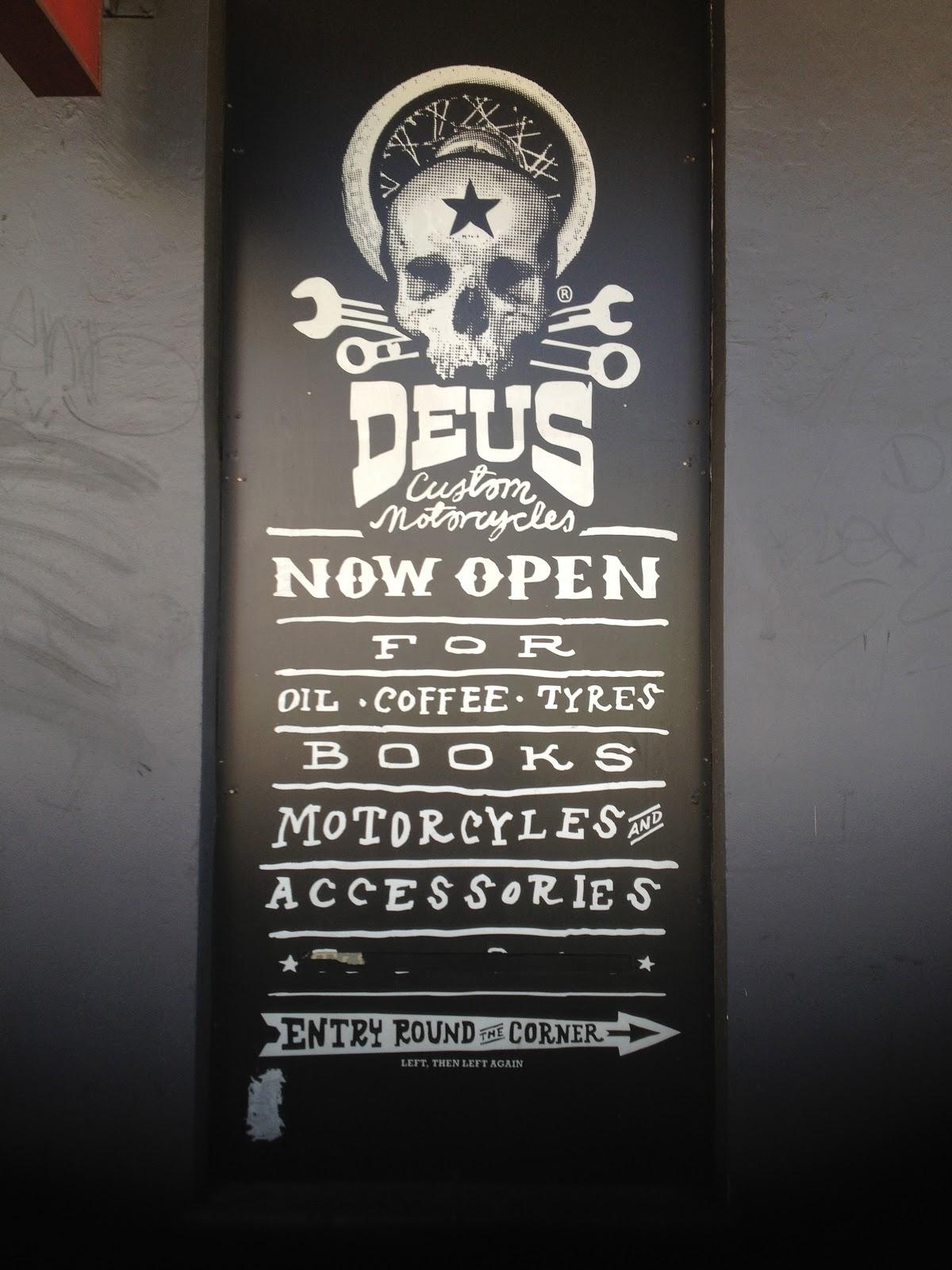 Deus Ex Machina Sydney visit. Return of the Cafe Racers