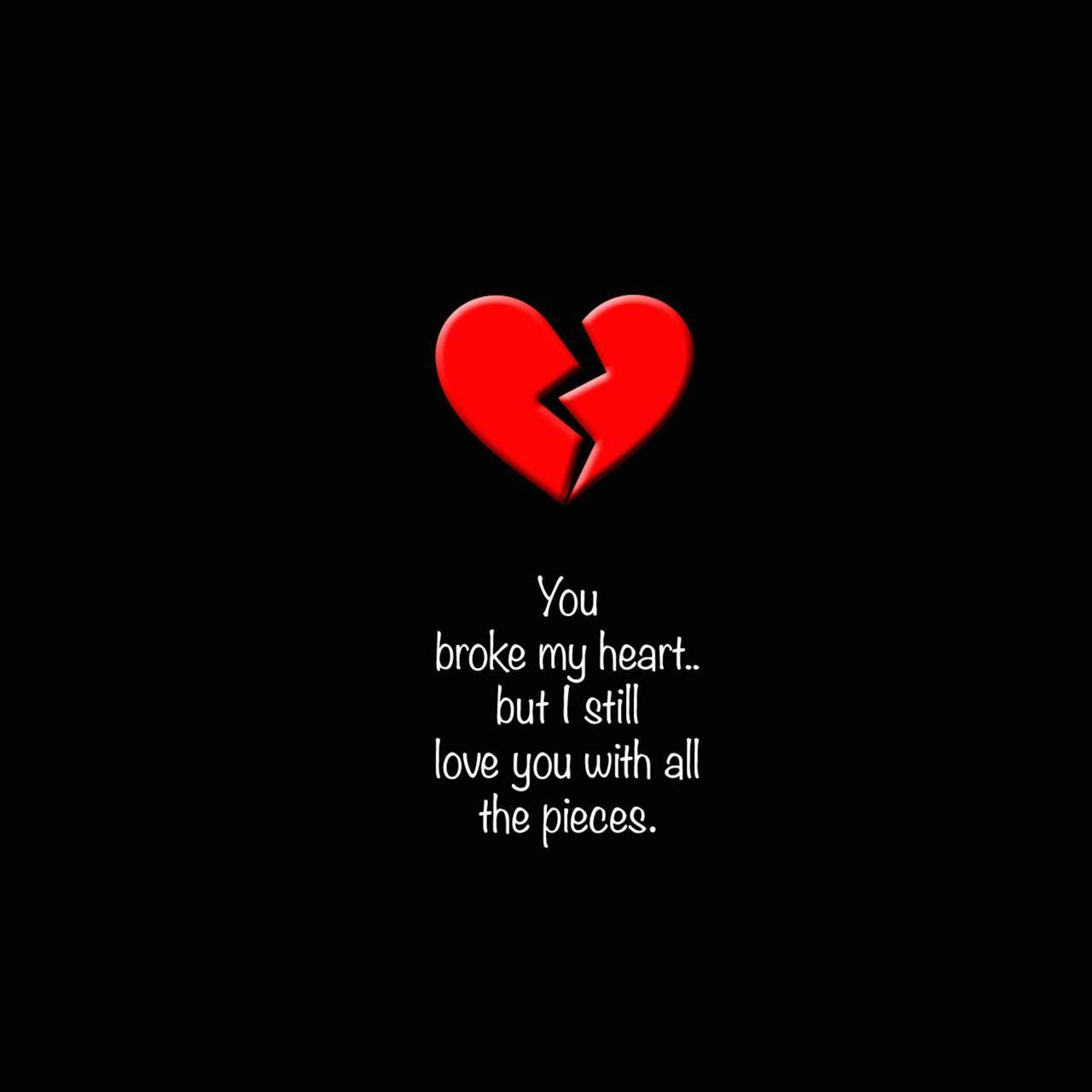 Broken Heart. Broken heart wallpaper, Broken heart quotes breakup, Heart quotes