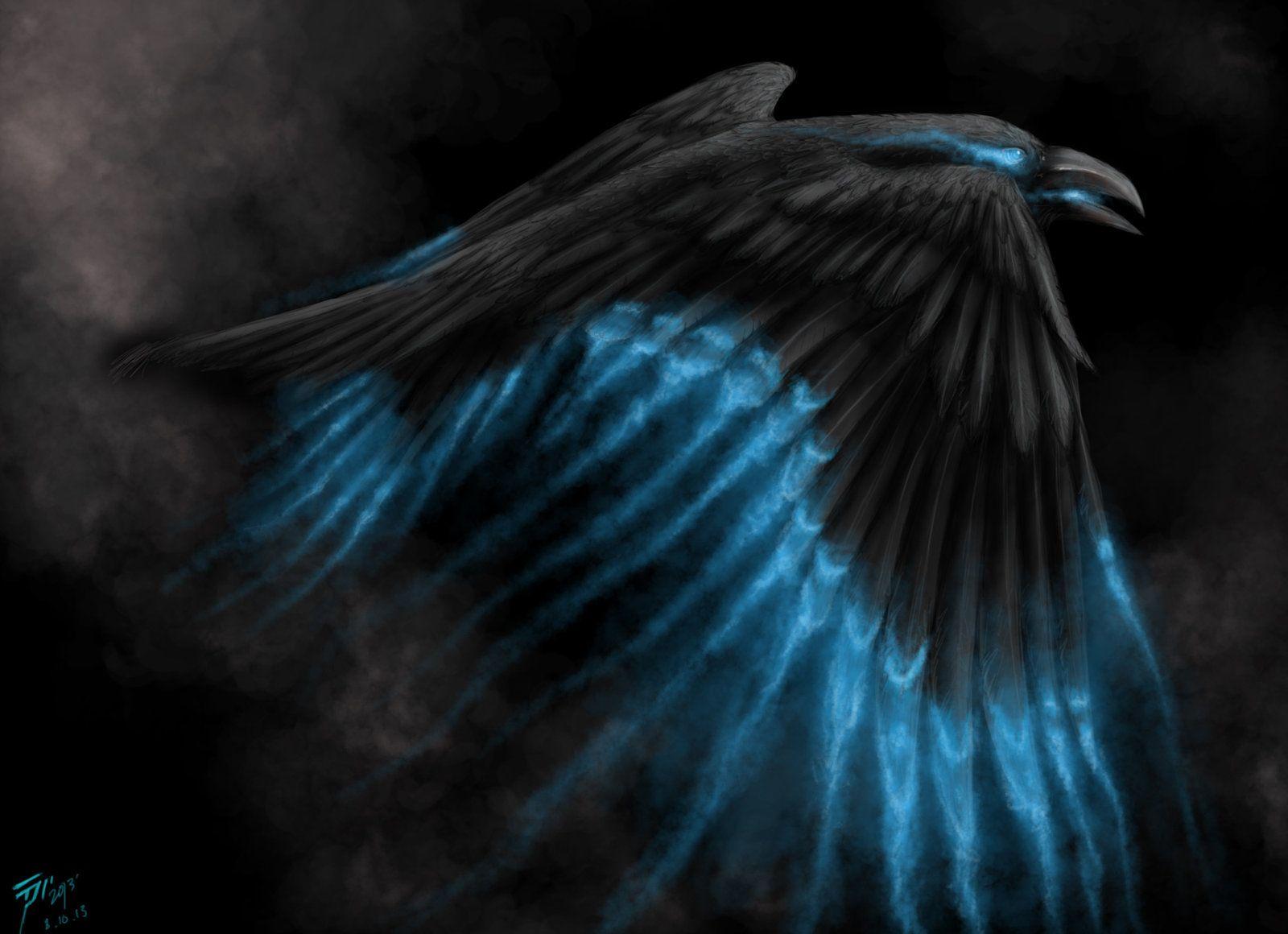 Raven Desktop Background Wallpaper. Rabe, Fantasy