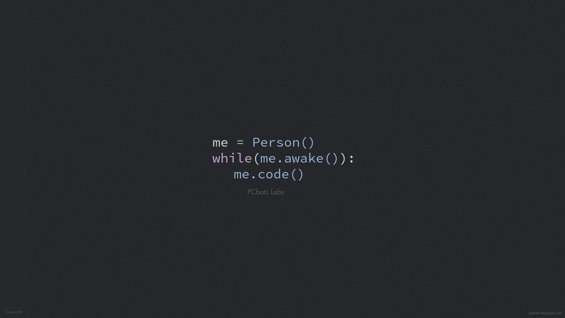 Minimal Dark Coding wallpaper in 360x720 resolution