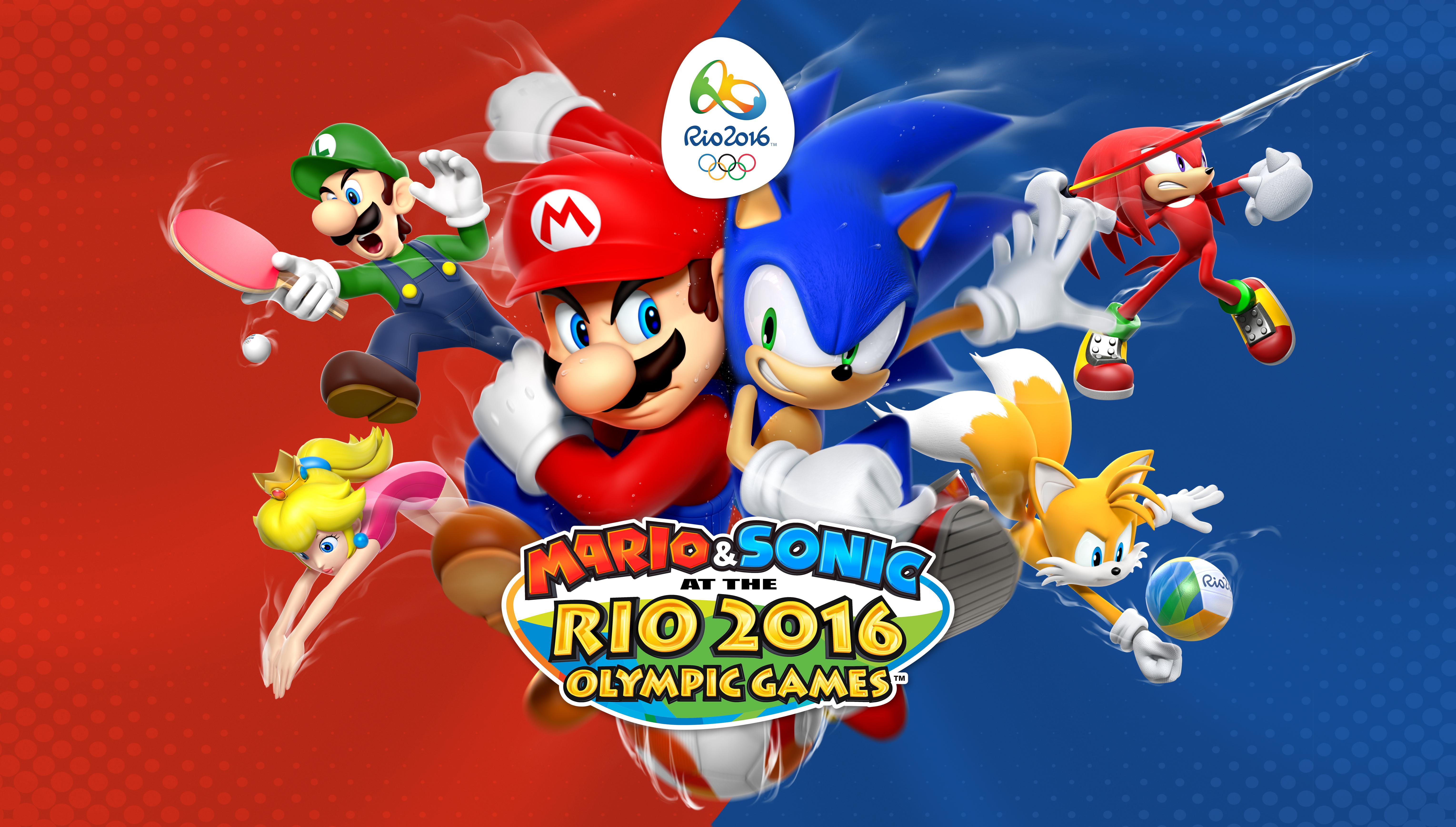 Mario & Sonic at the Olympic Games HD Wallpaper