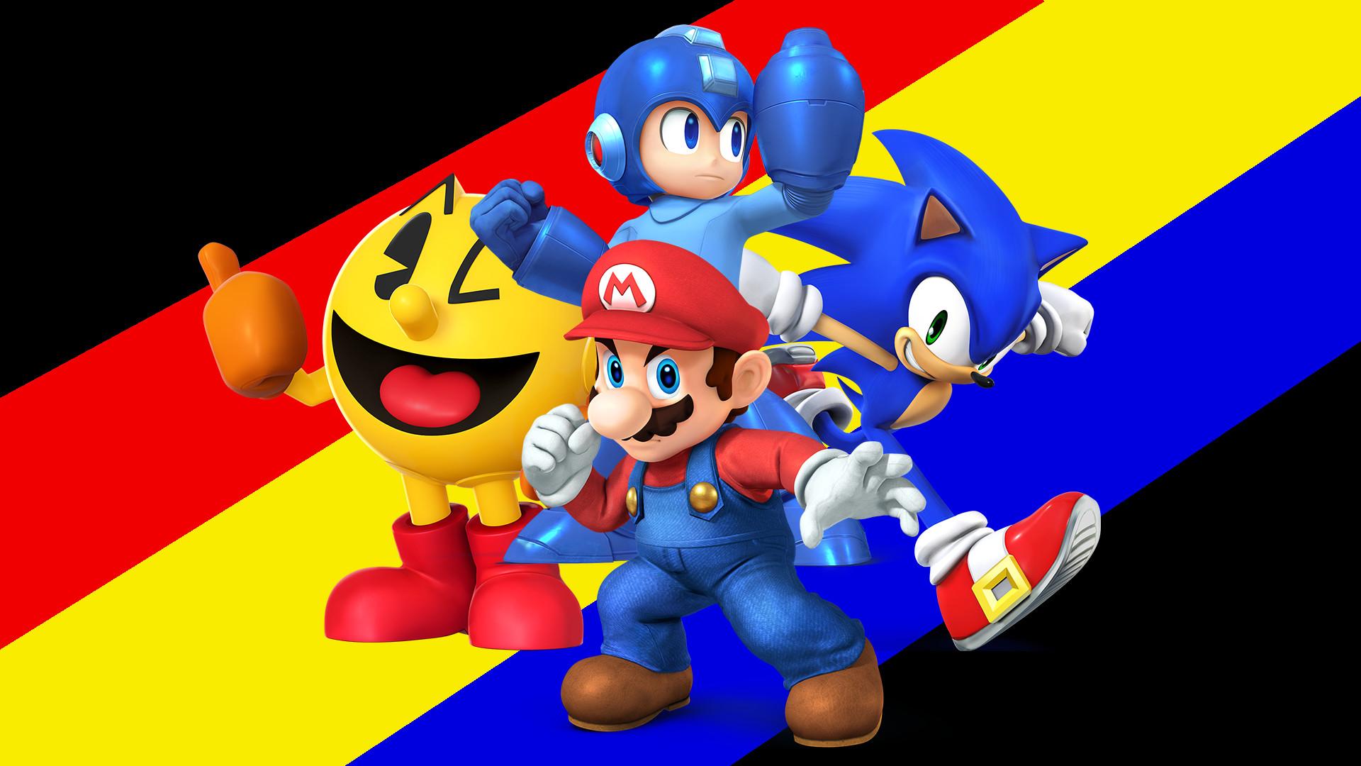 Mario and Sonic Wallpaper