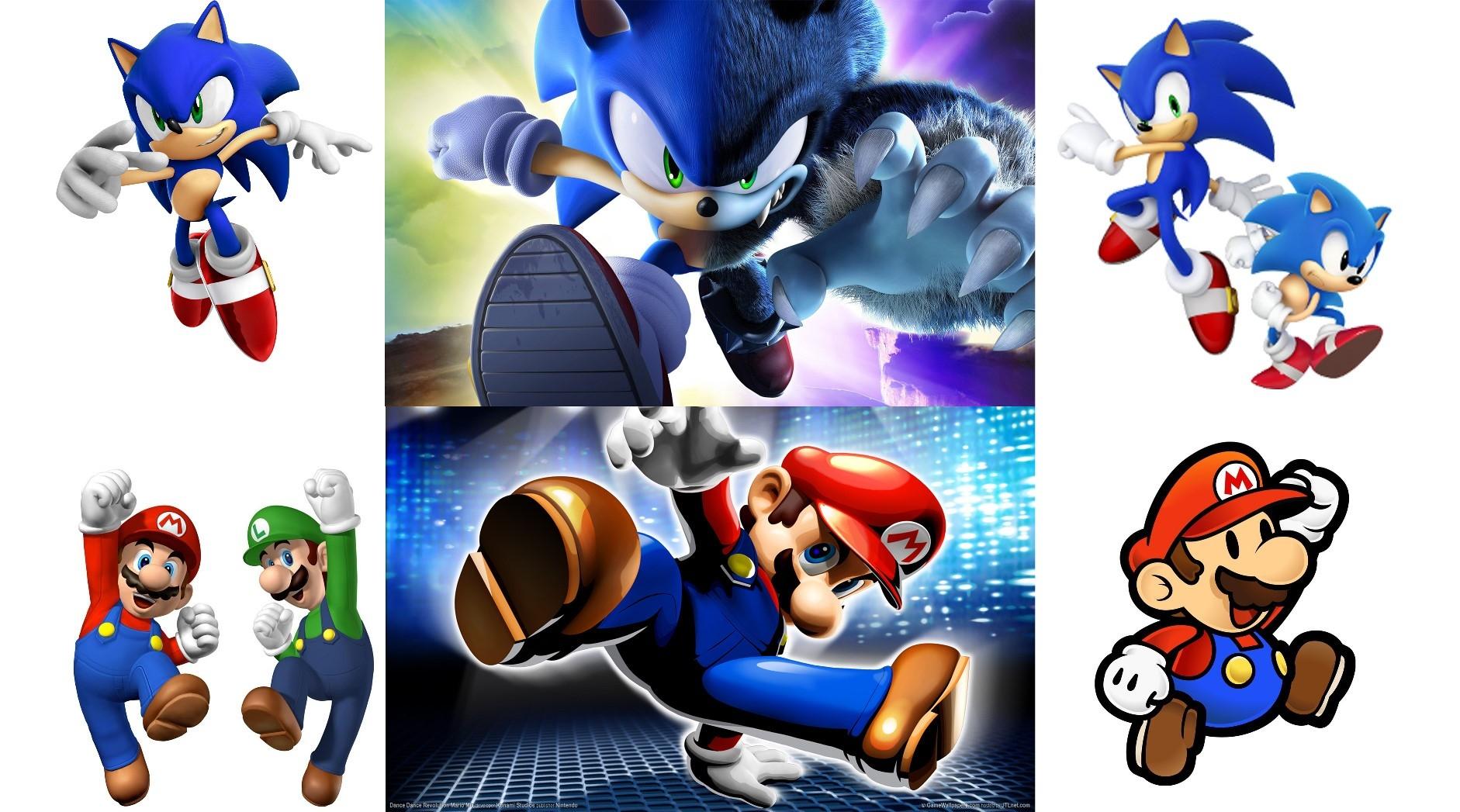 Mario And Sonic Wallpaper