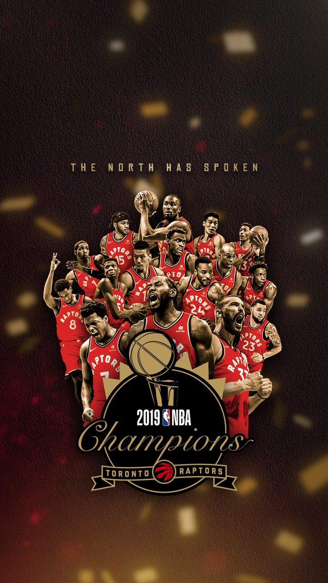 B 2019 TORONTO RAPTOR NBA CHAMPIONS WALLPAPER