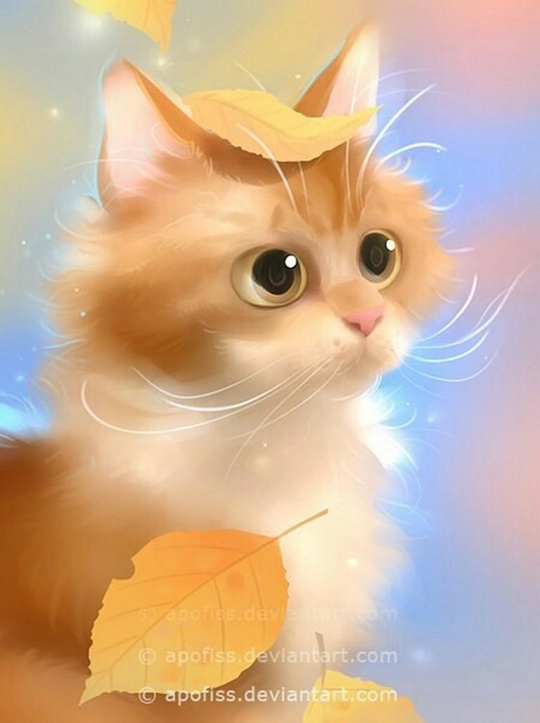 Kawaii Cat Wallpaper for Android