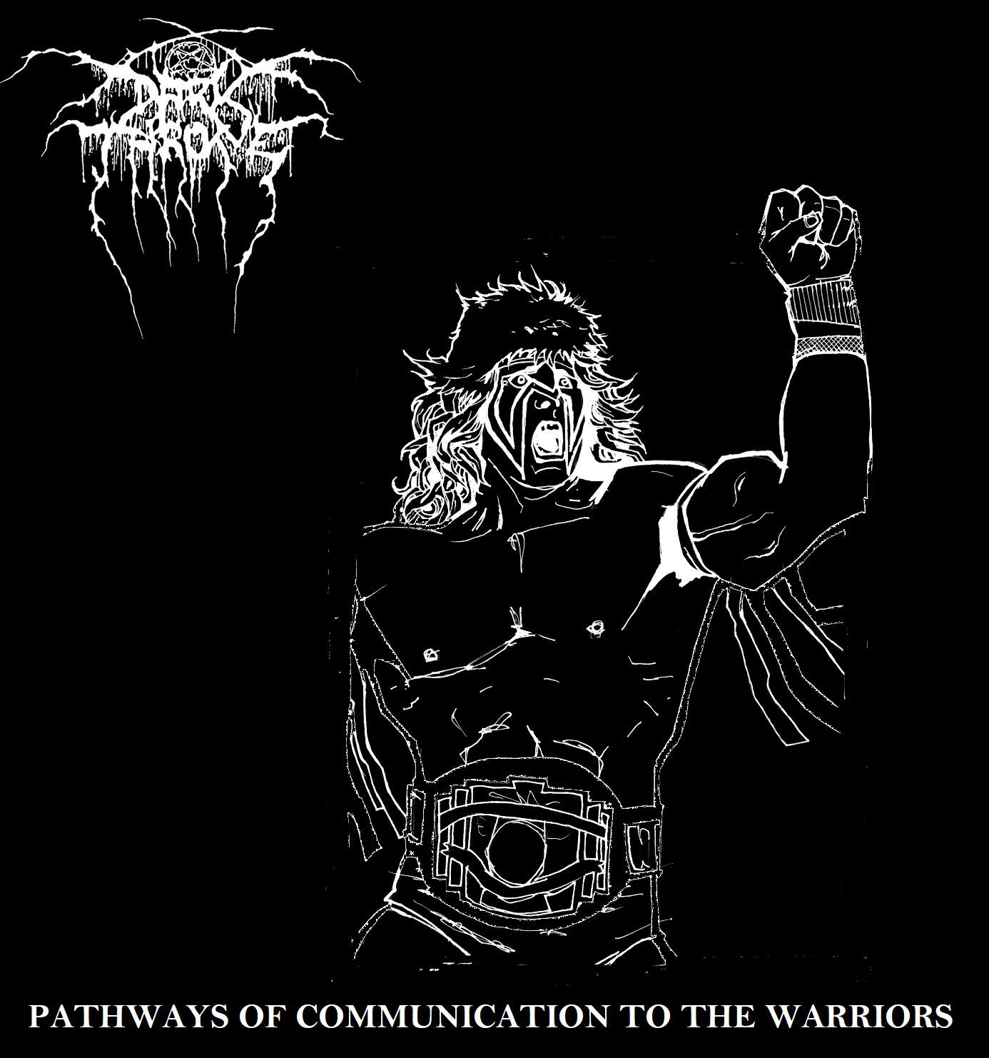 Wrestling Image & Quotes Turned Into Black Metal Album