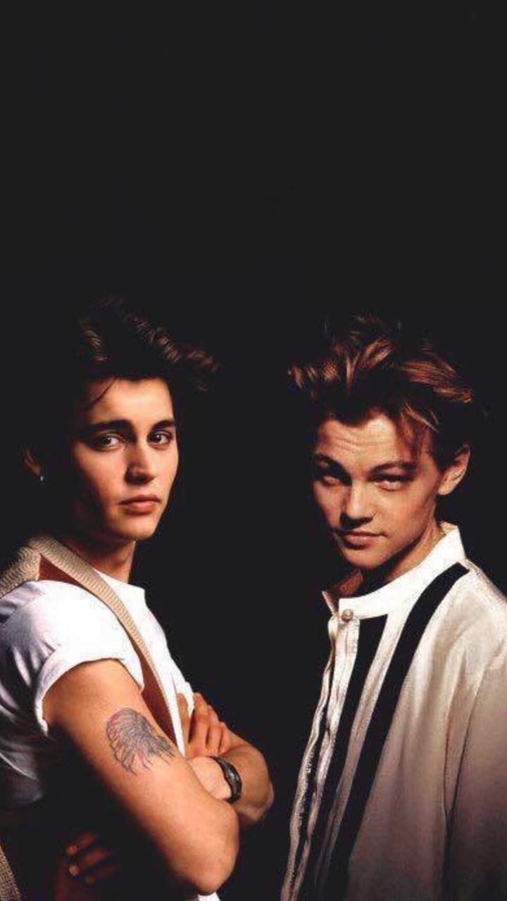Wallpaper iPhone Young Johnny Depp