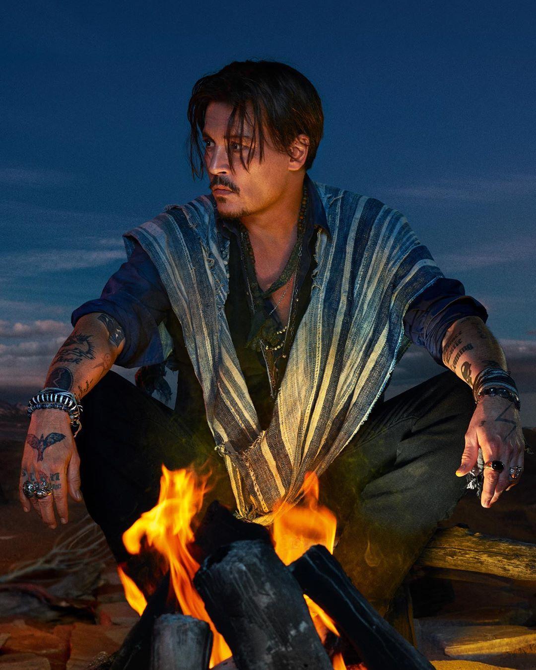 Johnny Depp defends Dior Sauvage campaign from controversy