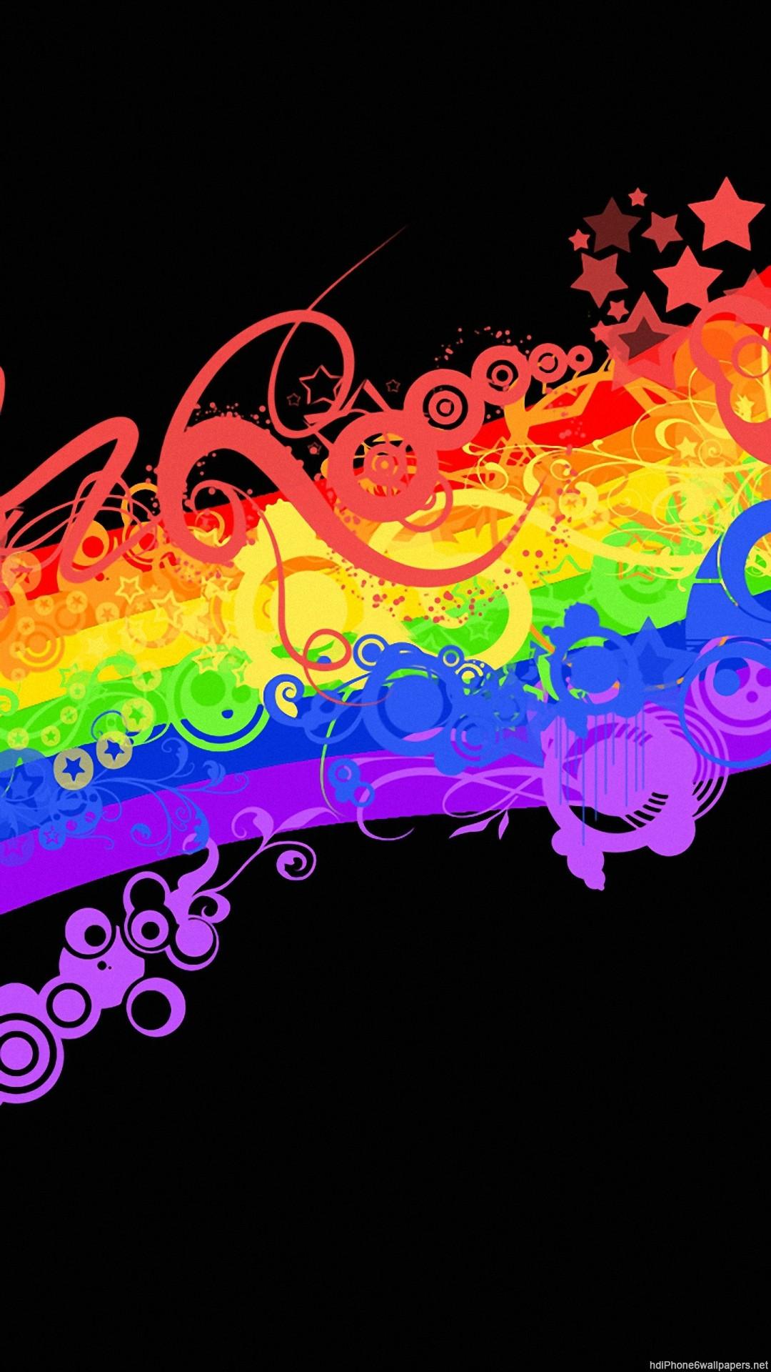 IPhone 6 Rainbow Wallpaper