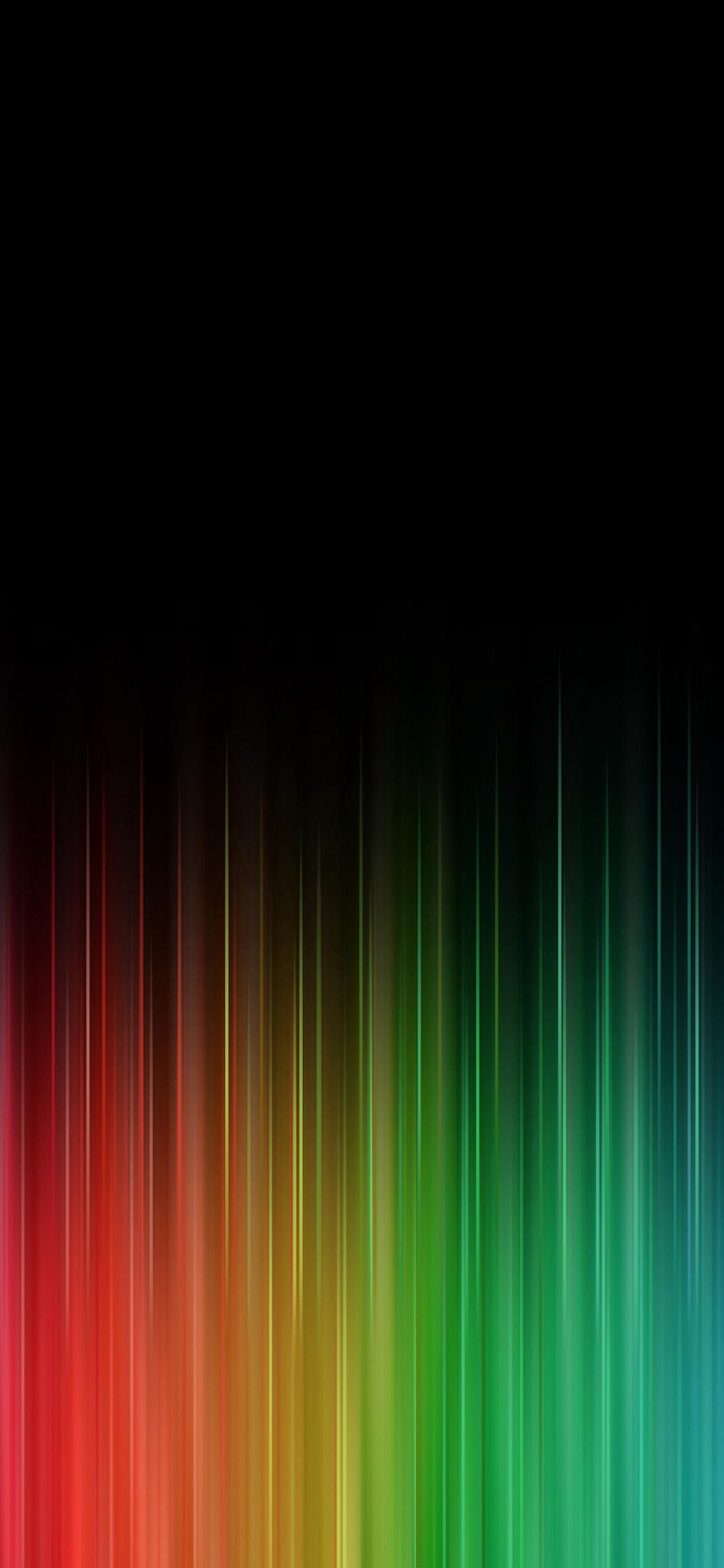 iPhone wallpaper. rainbow line art pattern