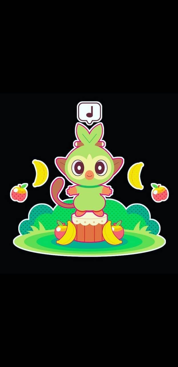 Grookey wallpaper