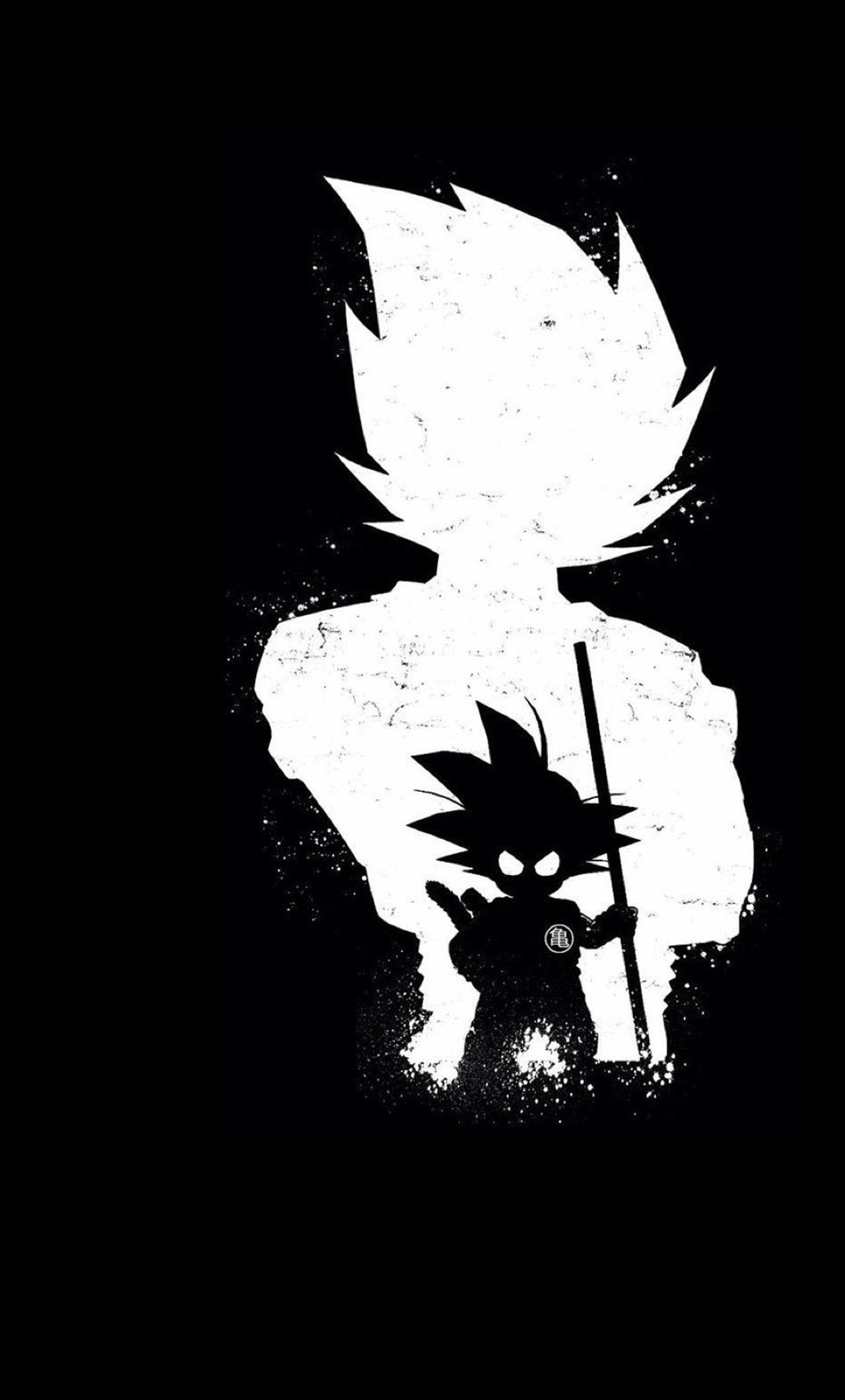 Anime Black and White iPhone Wallpaper Free Anime