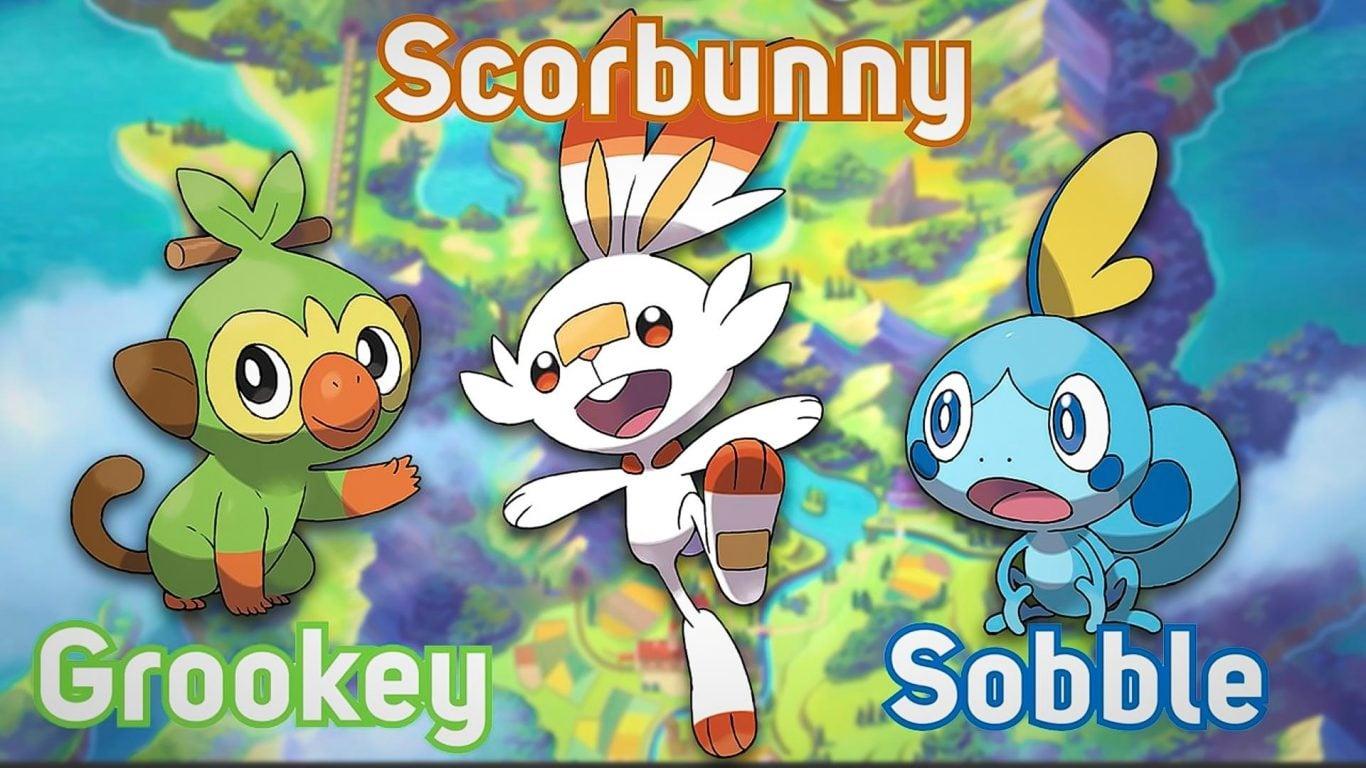 Pokemon Sword And Shield's Starter Pokemon Announced • L2pbomb