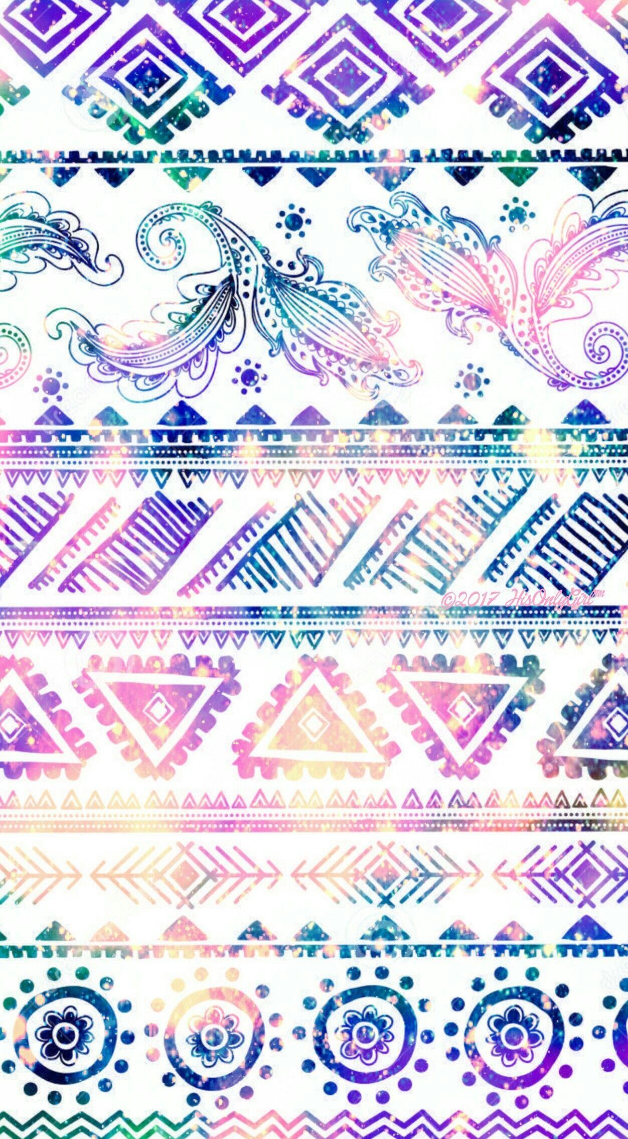 Tribal Galaxy IPhone Android Wallpaper I Created For The App