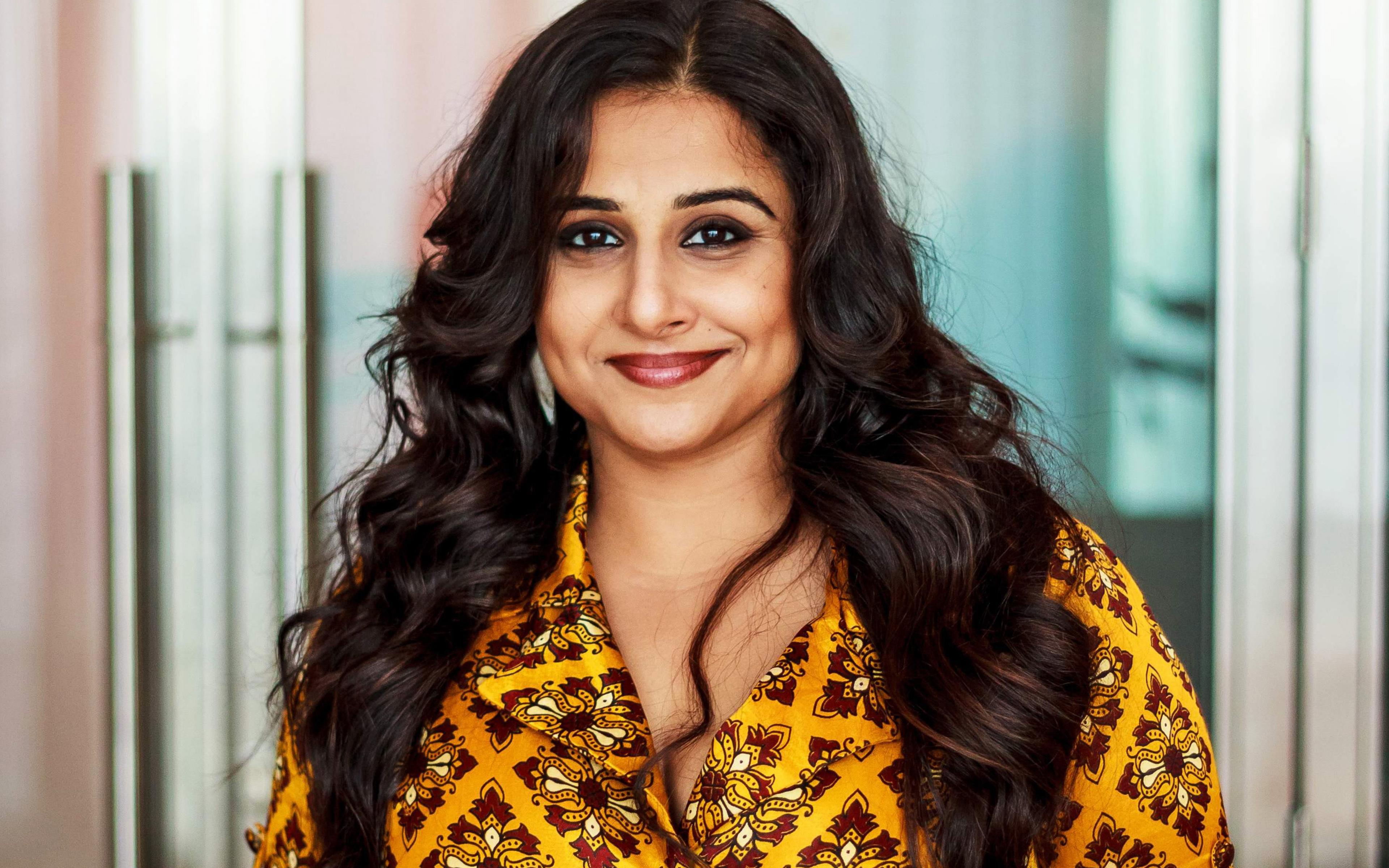 Download wallpaper Vidya Balan, Indian film actress, 4k