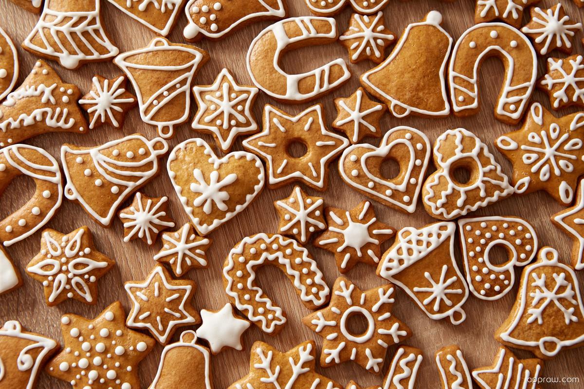 Christmas Gingerbread Wallpaper download HD