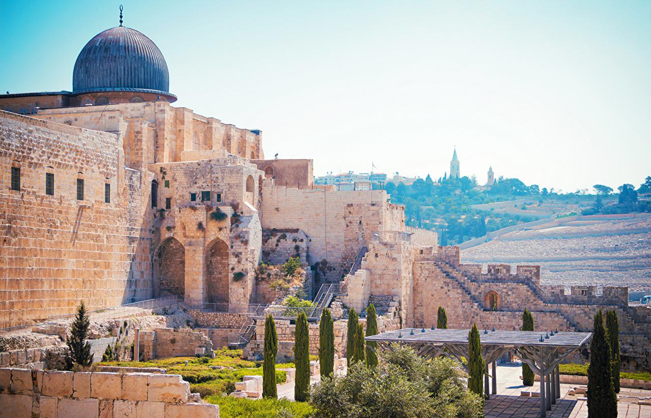 Desktop Wallpaper Israel Jerusalem Temples Cities