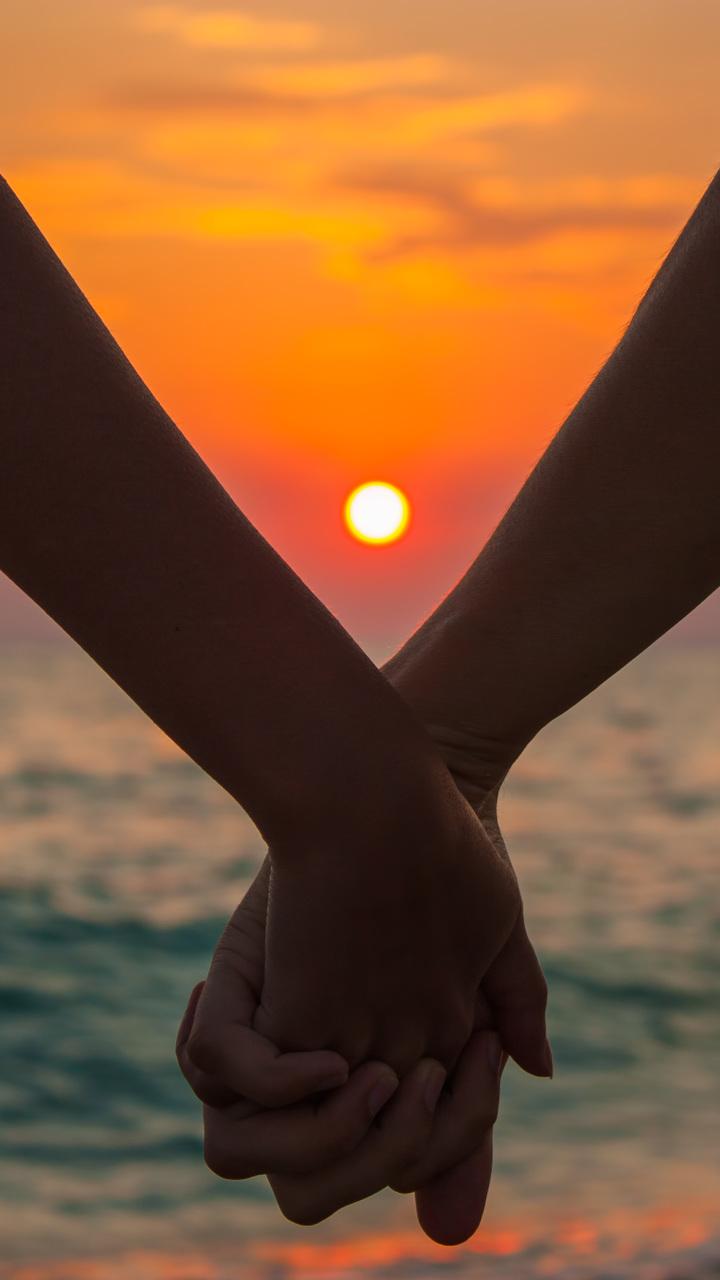 sunset, nature, sea, love .tomswallpaper.com